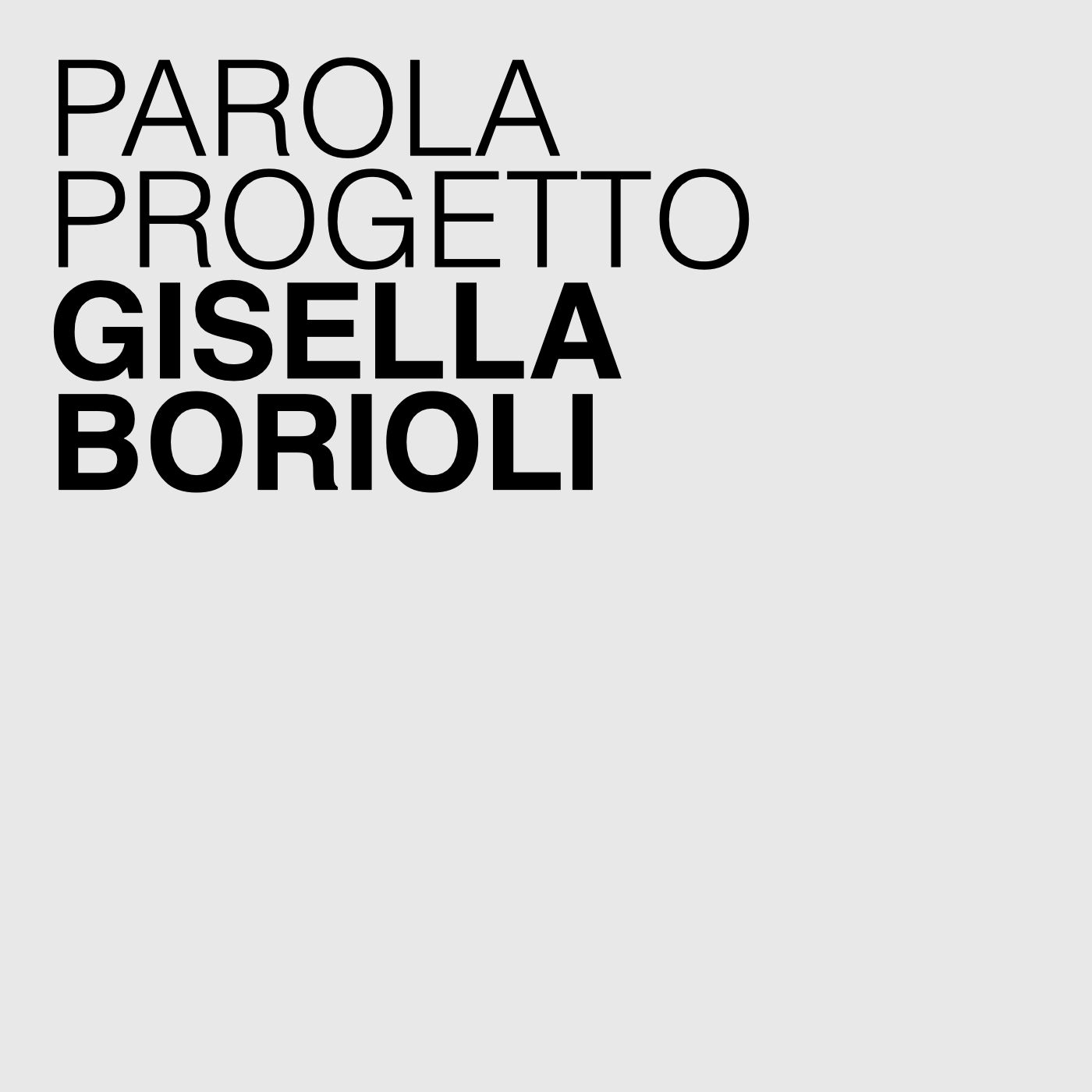 Parola Progetto