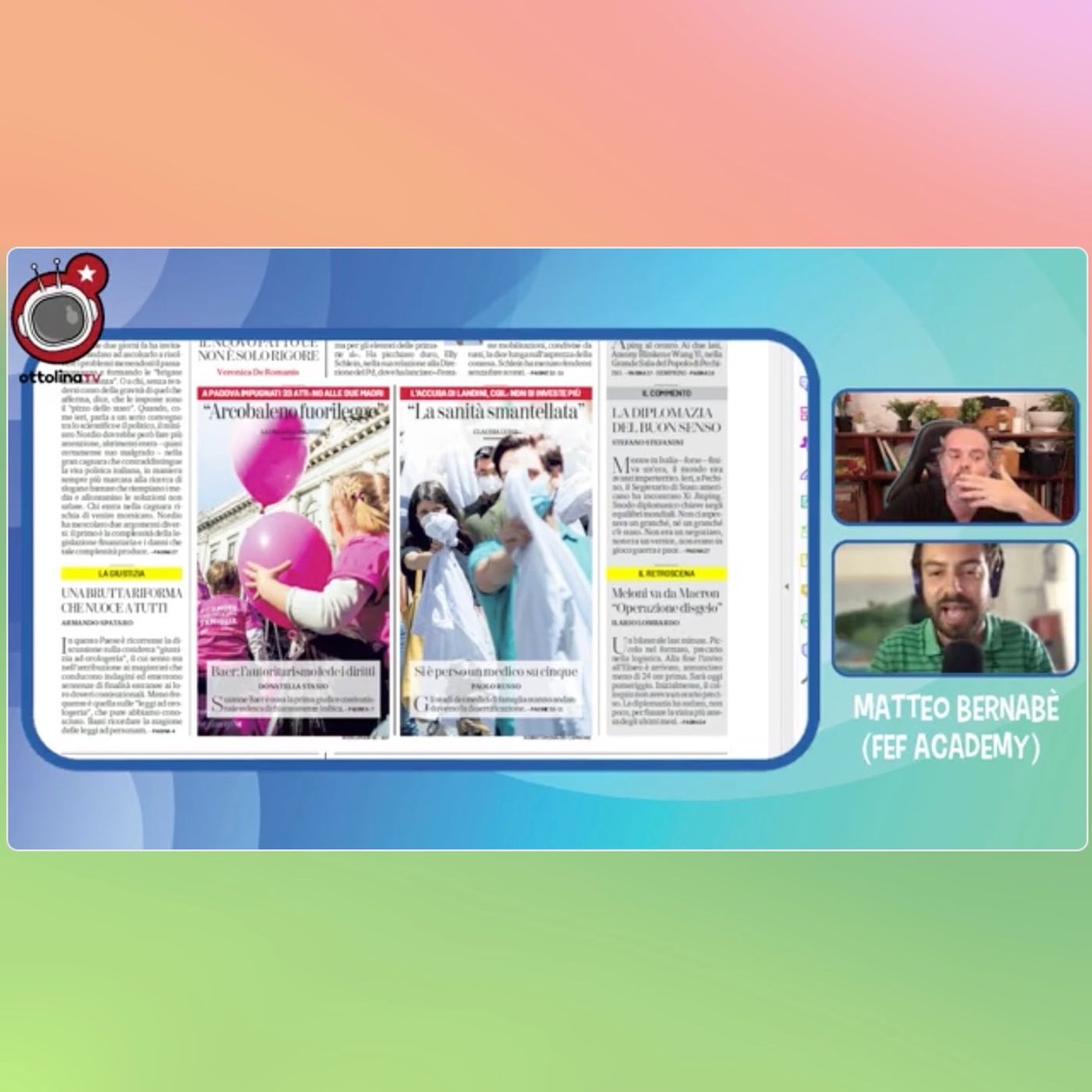 Sanità e Patto di (in)Stabilità: La Stampa che 'chiagne e fotte' - Rassegna Stramba 20/06/2023 episode artwork