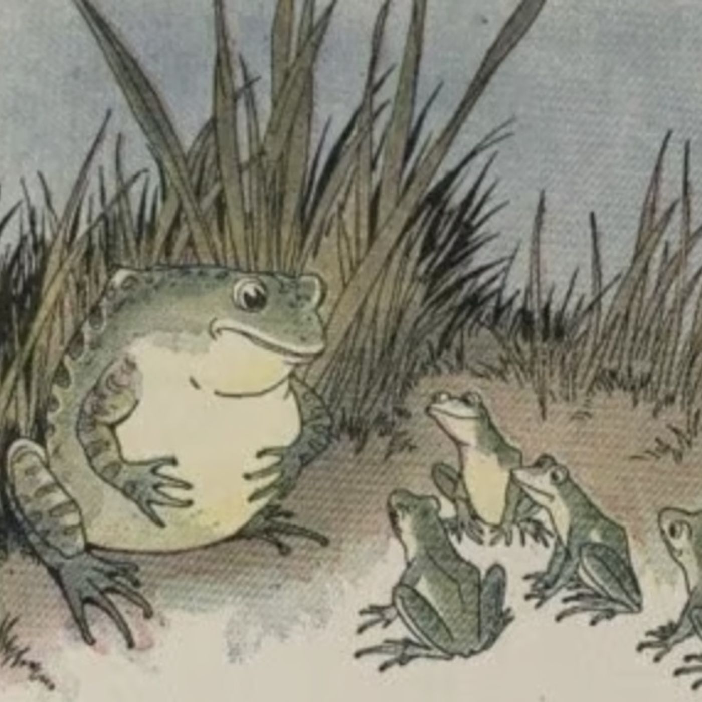 Las ranas y el buey | Fábulas de Esopo episode artwork