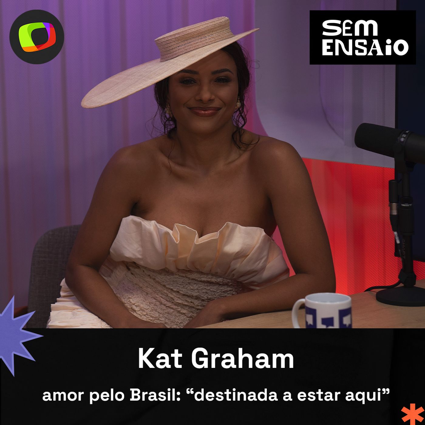 #38: Kat Graham fala sobre amor pelo Brasil: 'destinada a estar aqui' episode artwork