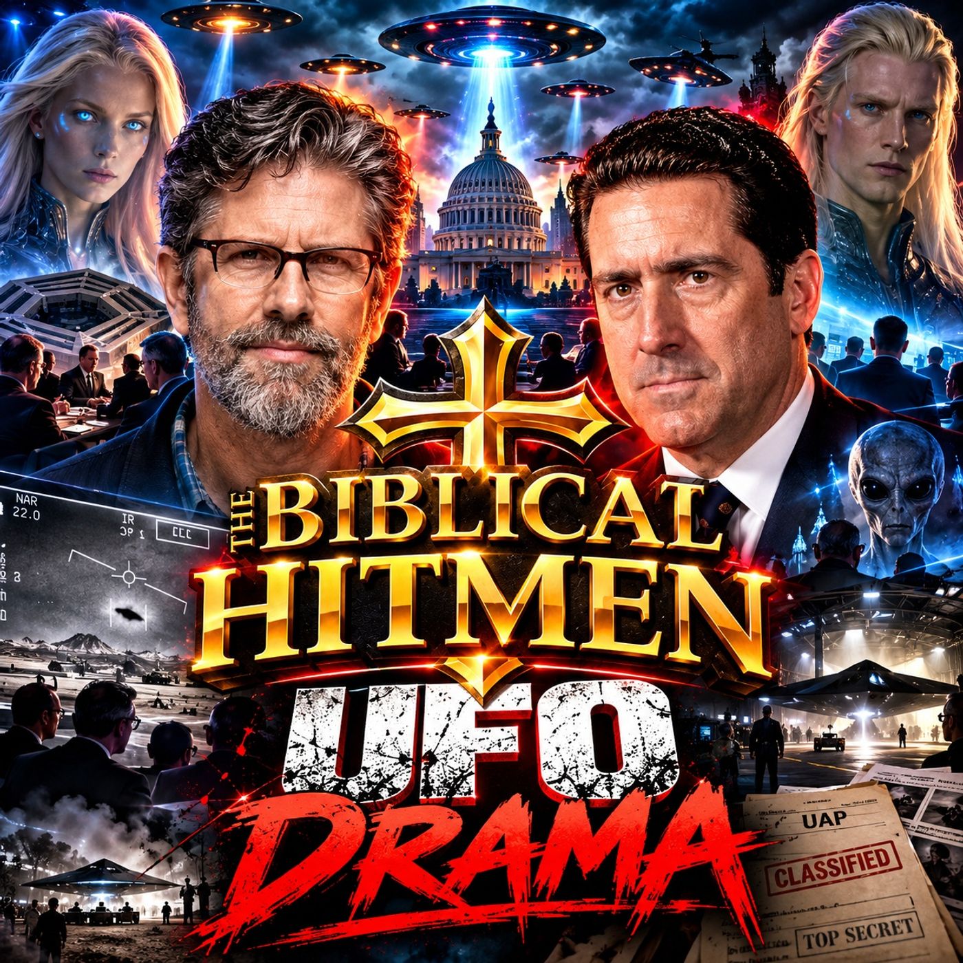UFO DRAMA: Theosophy|Externalization of the Hierarchy|Harrington vs Friedman|Nordics|Hollywood Disclosure|Bohemian Grove Rituals episode artwork