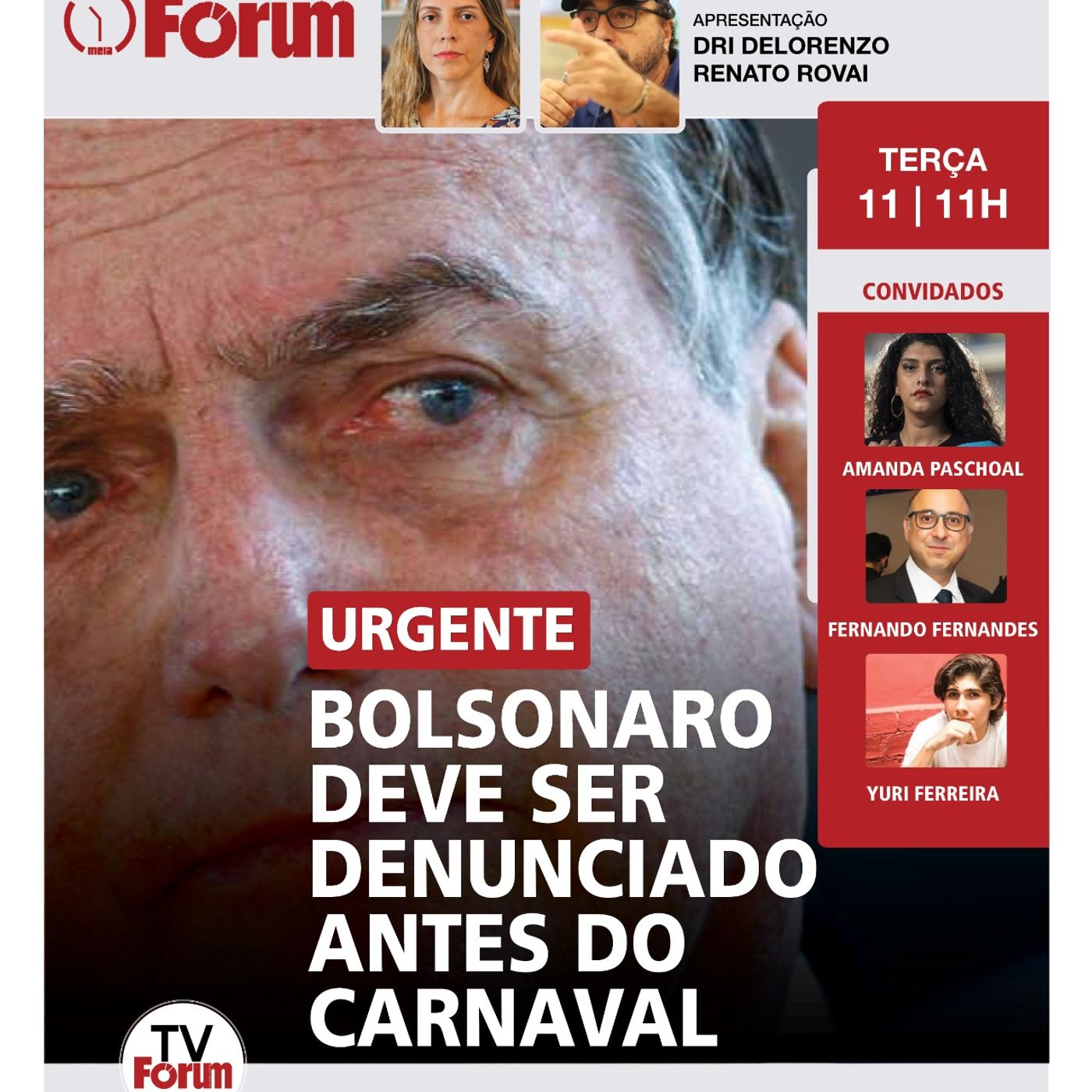 Aliados de Bolsonaro diz que PGR denuncia logo | Atlas: Lula venceria todos se eleição fosse hoje episode artwork