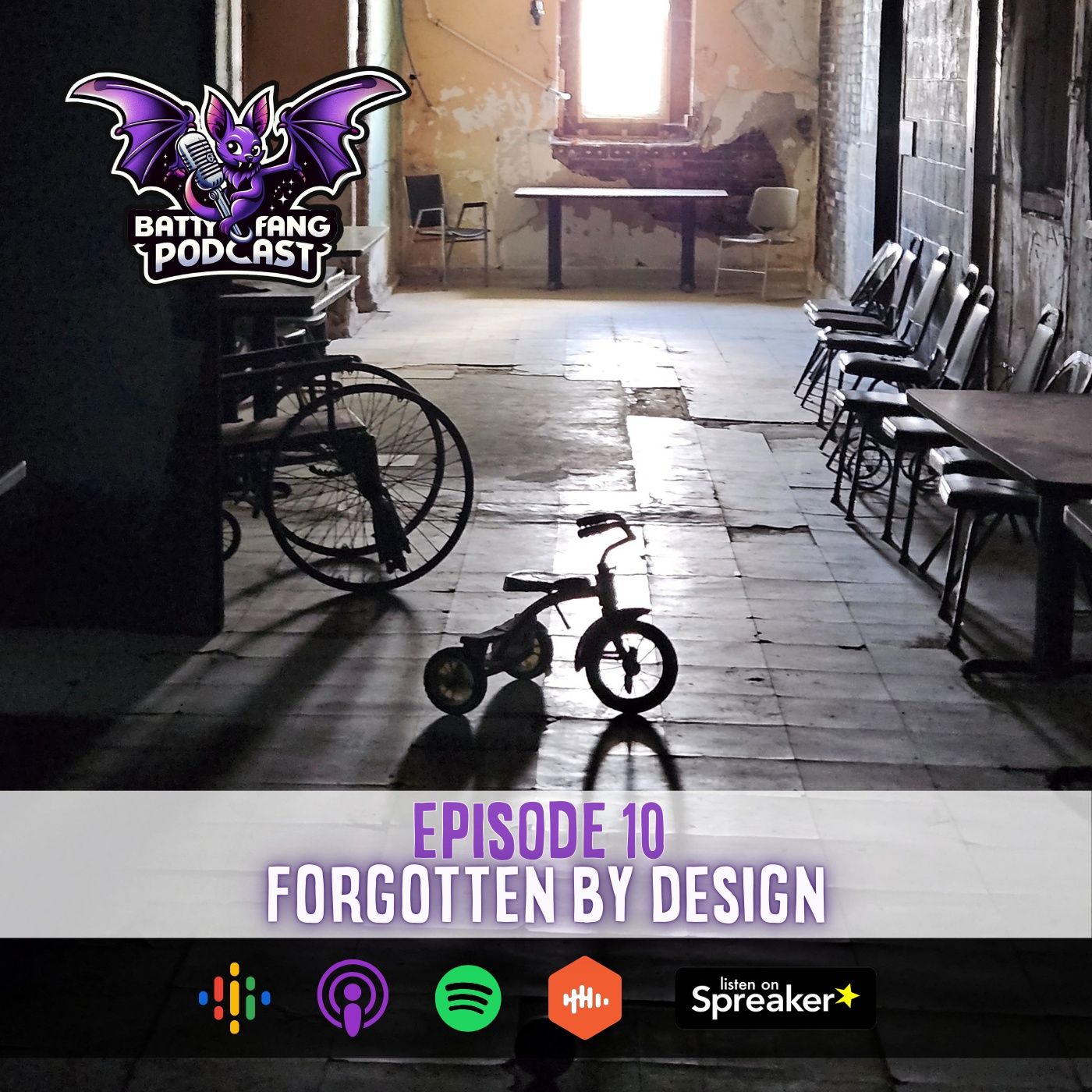E10: Forgotten By Design episode artwork