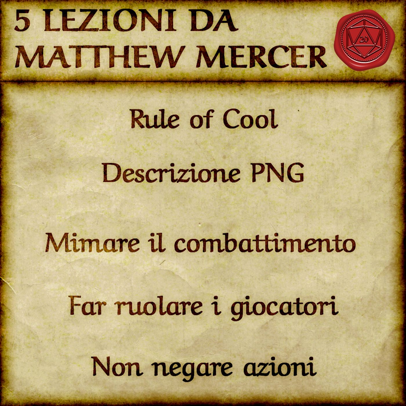 Gilda del d20 | D&D 5e Italiano