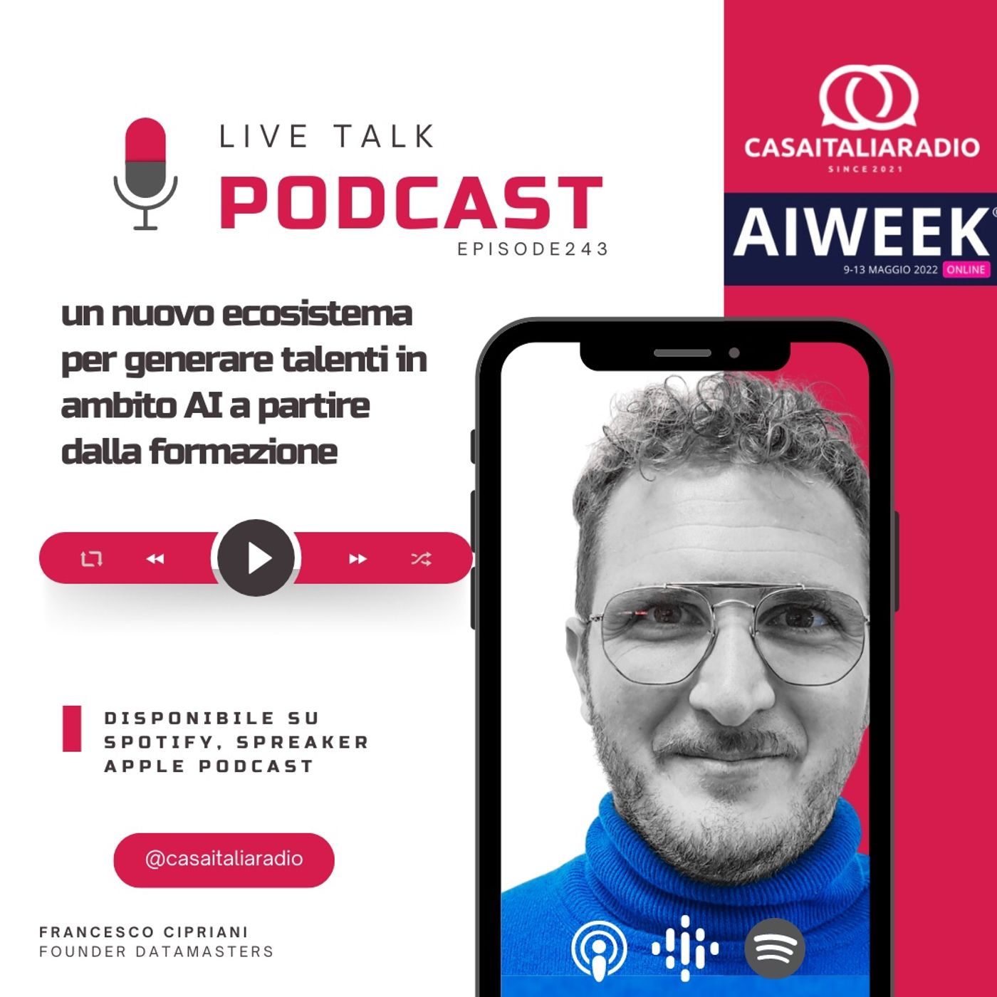 BM - Puntata N. 243 - Un nuovo ecosistema per generare talenti in ambito AI episode artwork