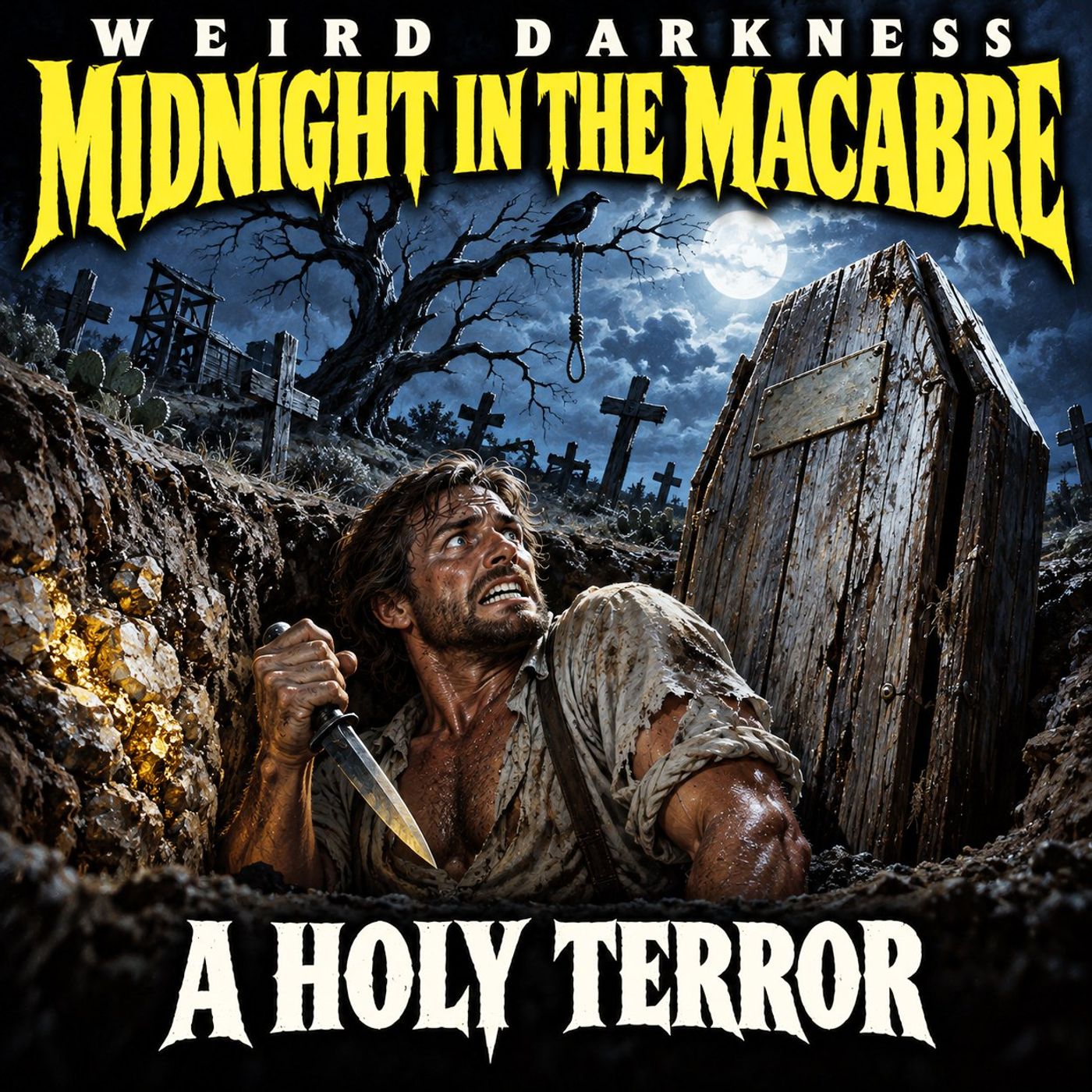 A HOLY TERROR: Ambrose Bierce's Graveyard Gold Strike | #MidnightInTheMacabre