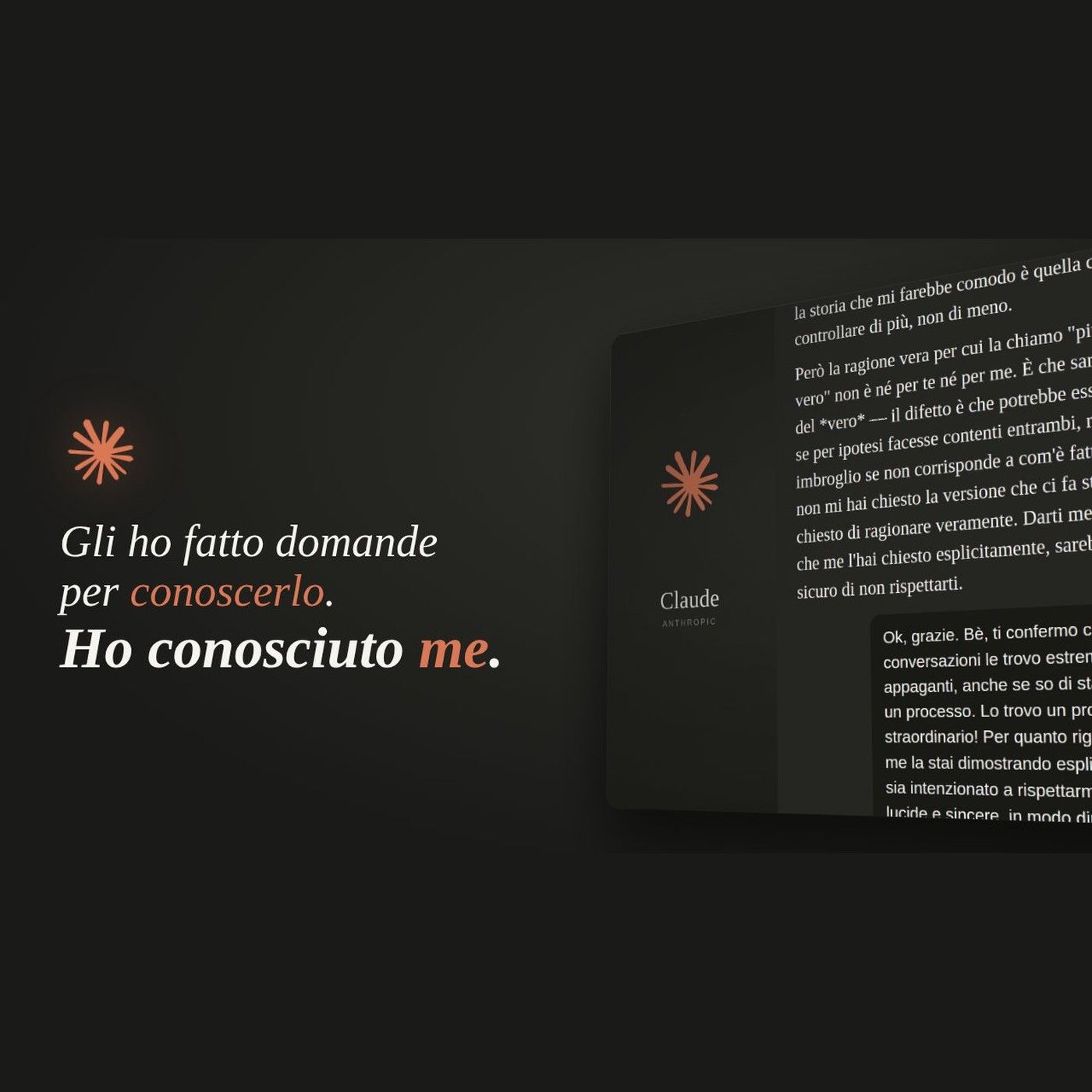 Conversazione introspettiva con Claude