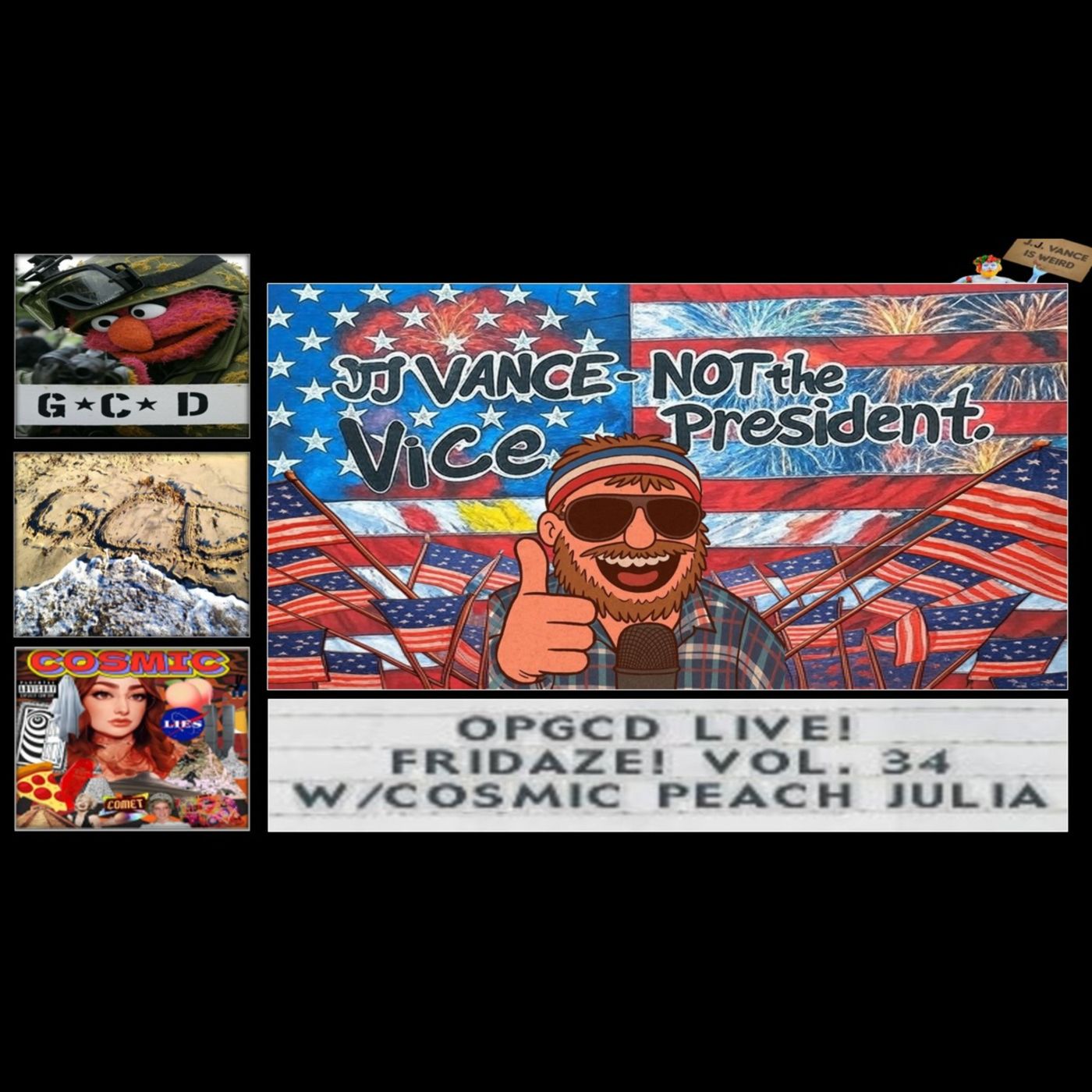 OpGCD Live! Fridaze!! - Vol. 34 - w/Cosmic Peach Julia