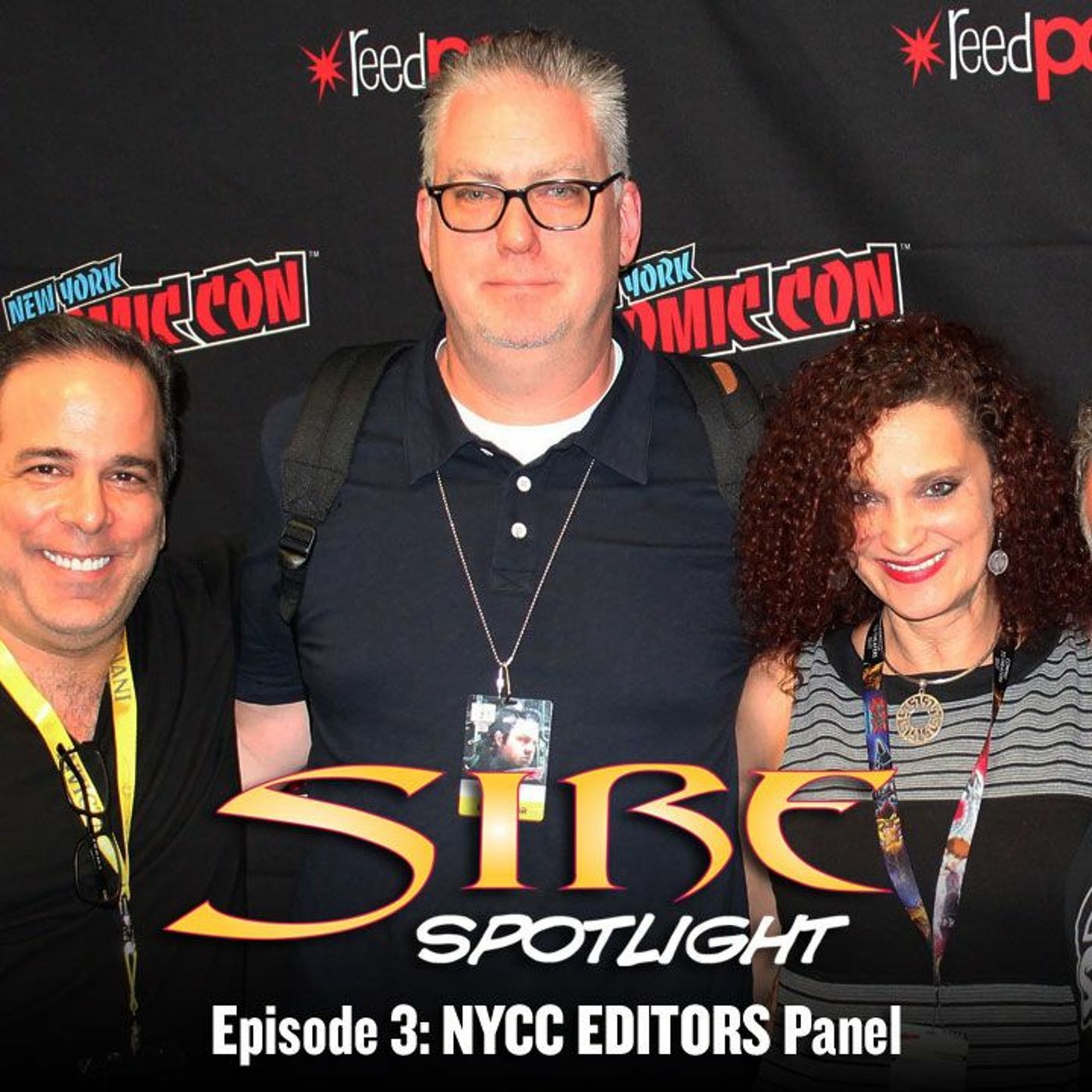 SPOTLIGHT Ep 3 NYCC 2018 Editors Panel Jimmy Palmiotti Lysa Hawkins Joe Rybandt