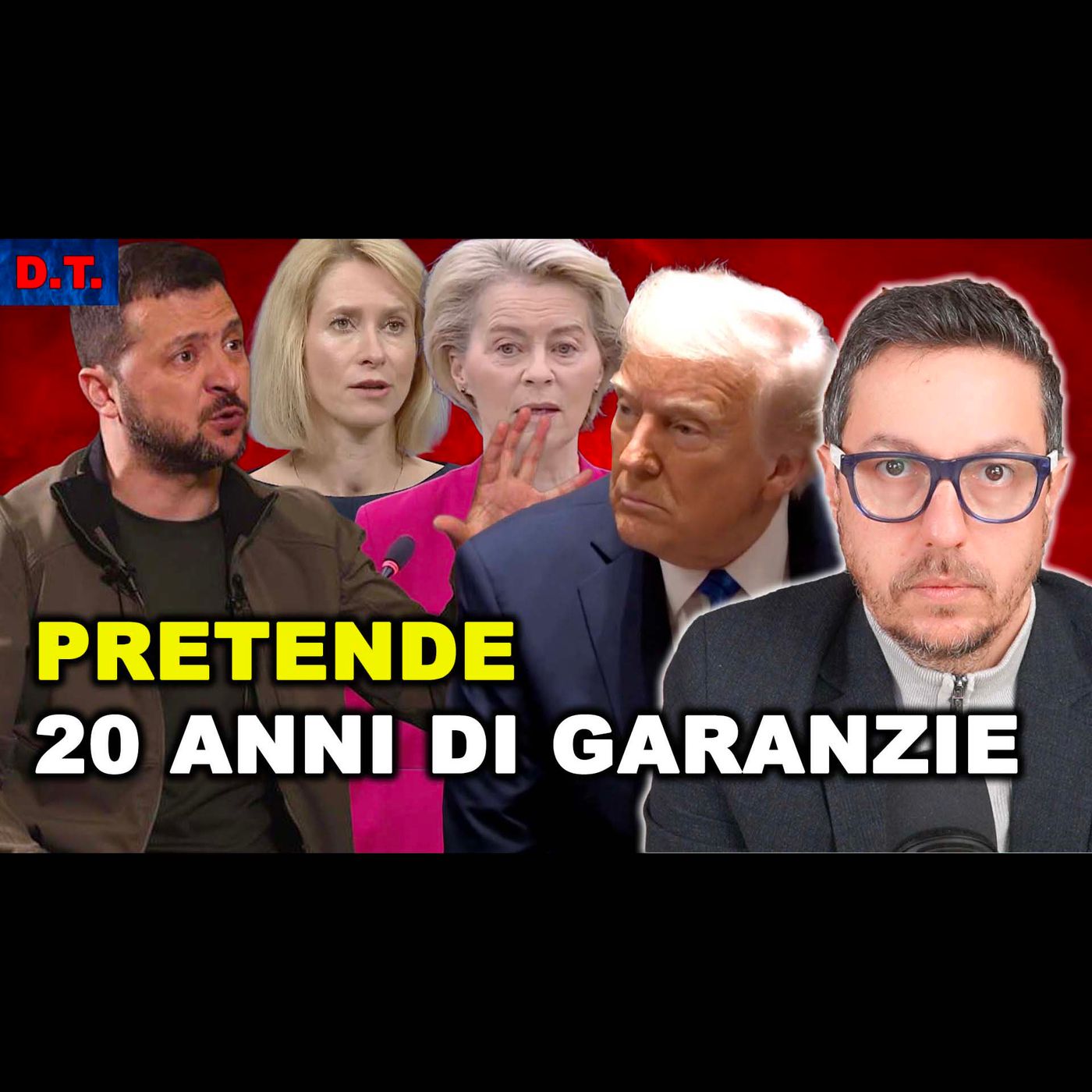 ZELENSKY PRETENDE GARANZIE PER 20 ANNI