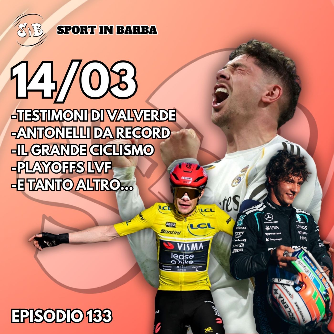 EPISODIO 133 - testimoni di VALVERDE; ANTONELLI da record; il grande CICLISMO; e tanto altro... episode artwork