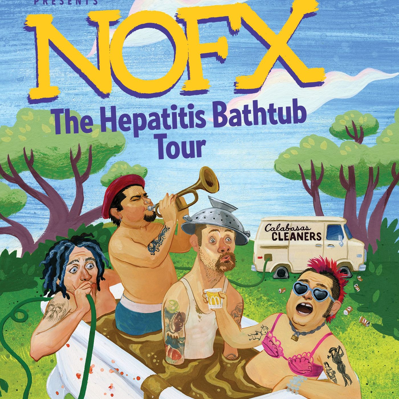 Fat Mike talks about the Hepatitis Bathtub with Jack Antonio episode artwork