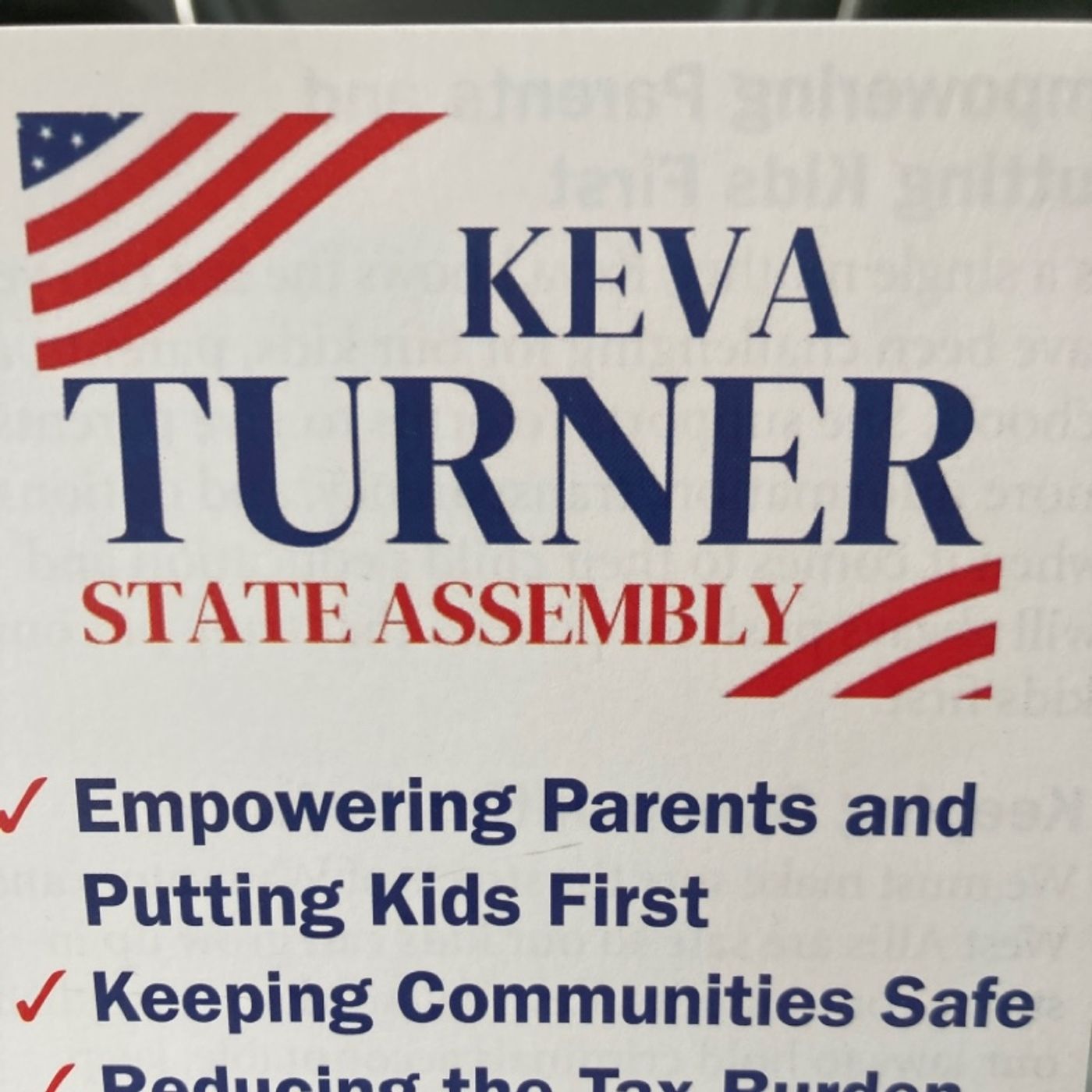 Keva Turner State Assembly v Robyn Vining episode artwork