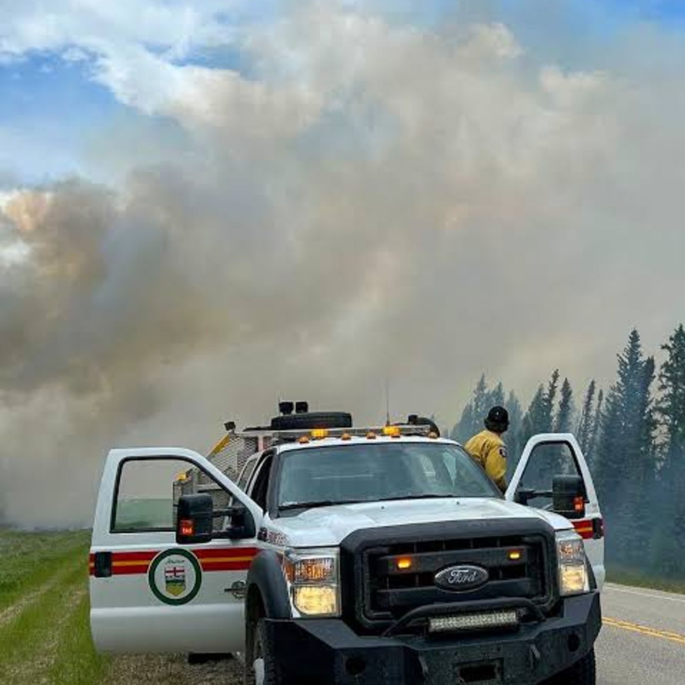 Canadian charity turns pickup trucks into fire trucks to combat wildfires episode artwork