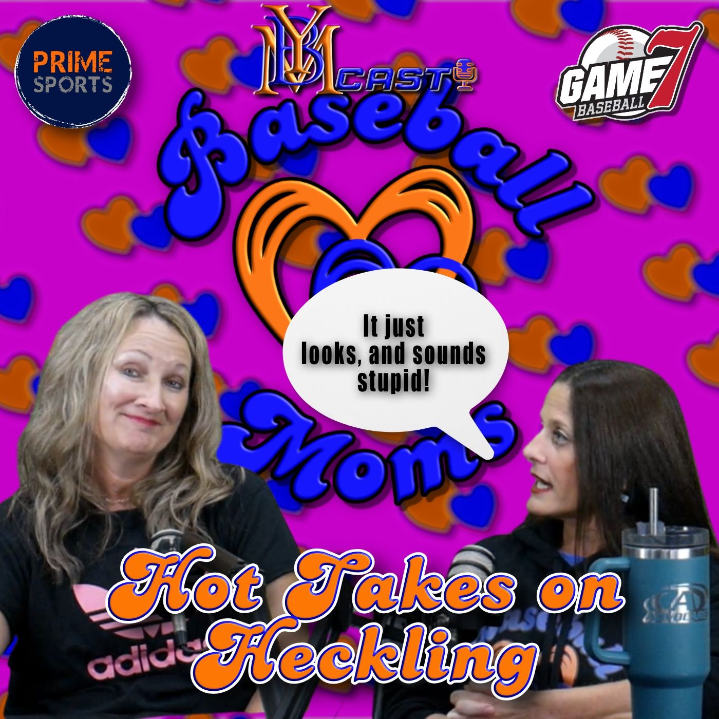The Baseball Moms' Hot Takes on Heckling | YBMcast episode artwork