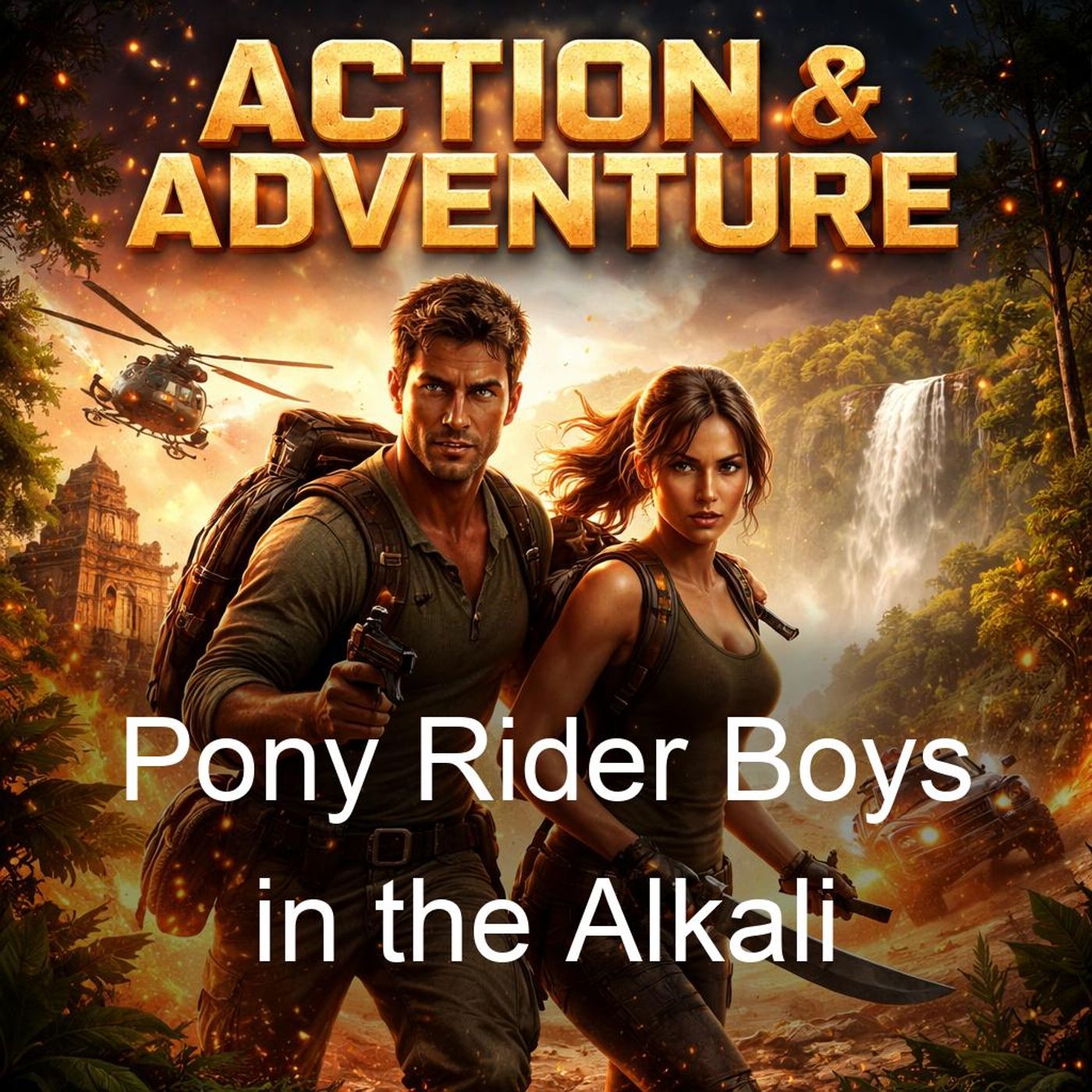 Pony Rider Boys in the Alkali