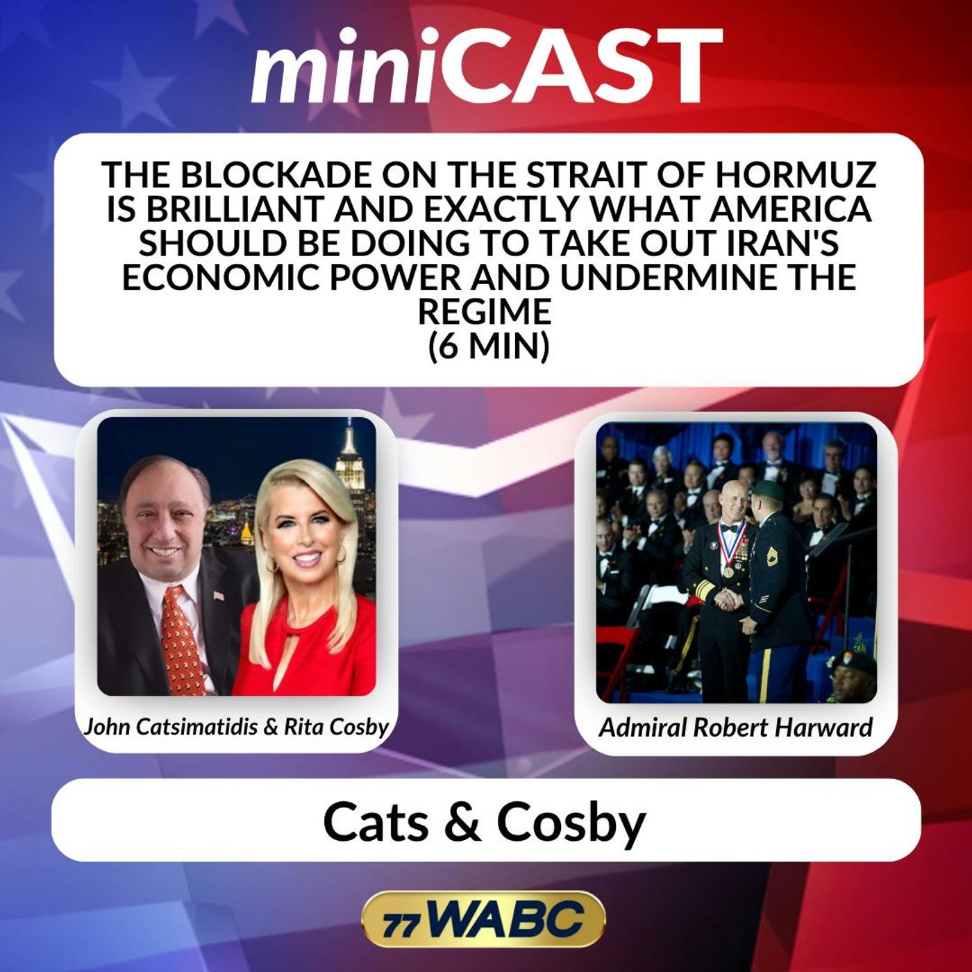 Admiral Robert Harward: The Blockade on the Strait of Hormuz is Brilliant and Exactly What America Should Be Doing to Take Out Iran's Econom