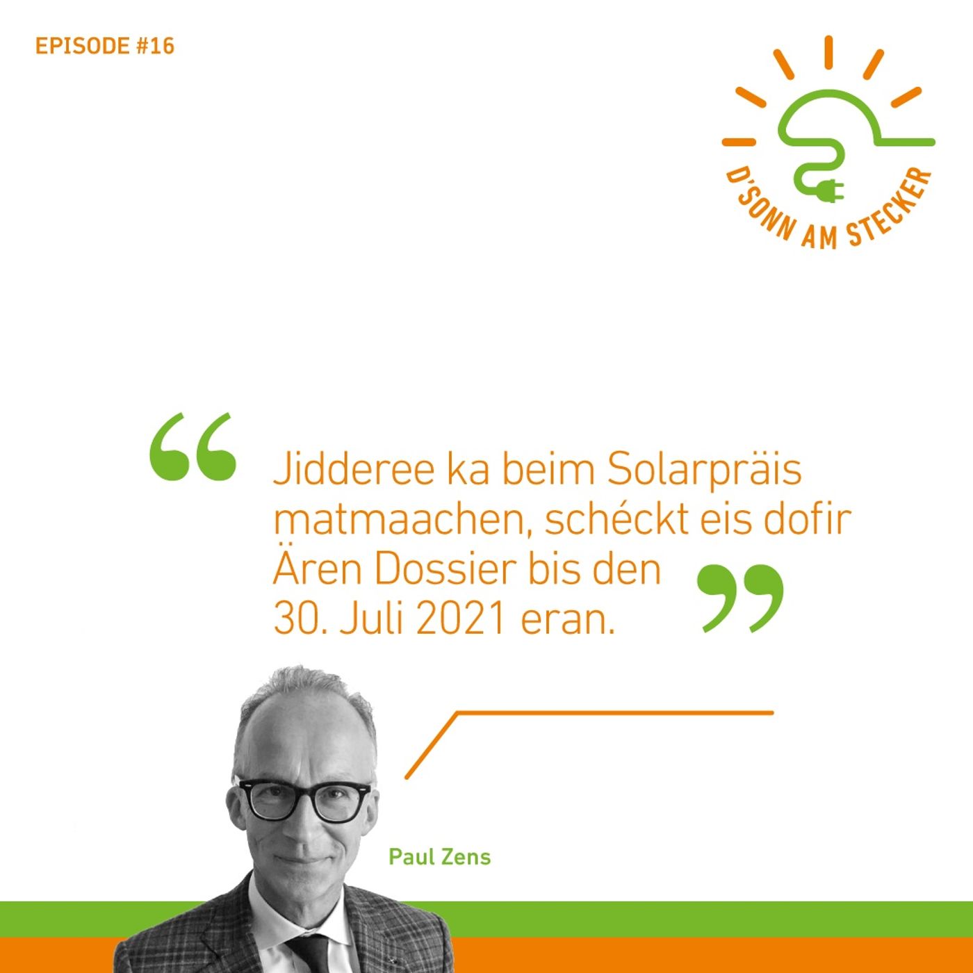 D\'Sonn am Stecker by Eurosolar Lëtzebuerg asbl
