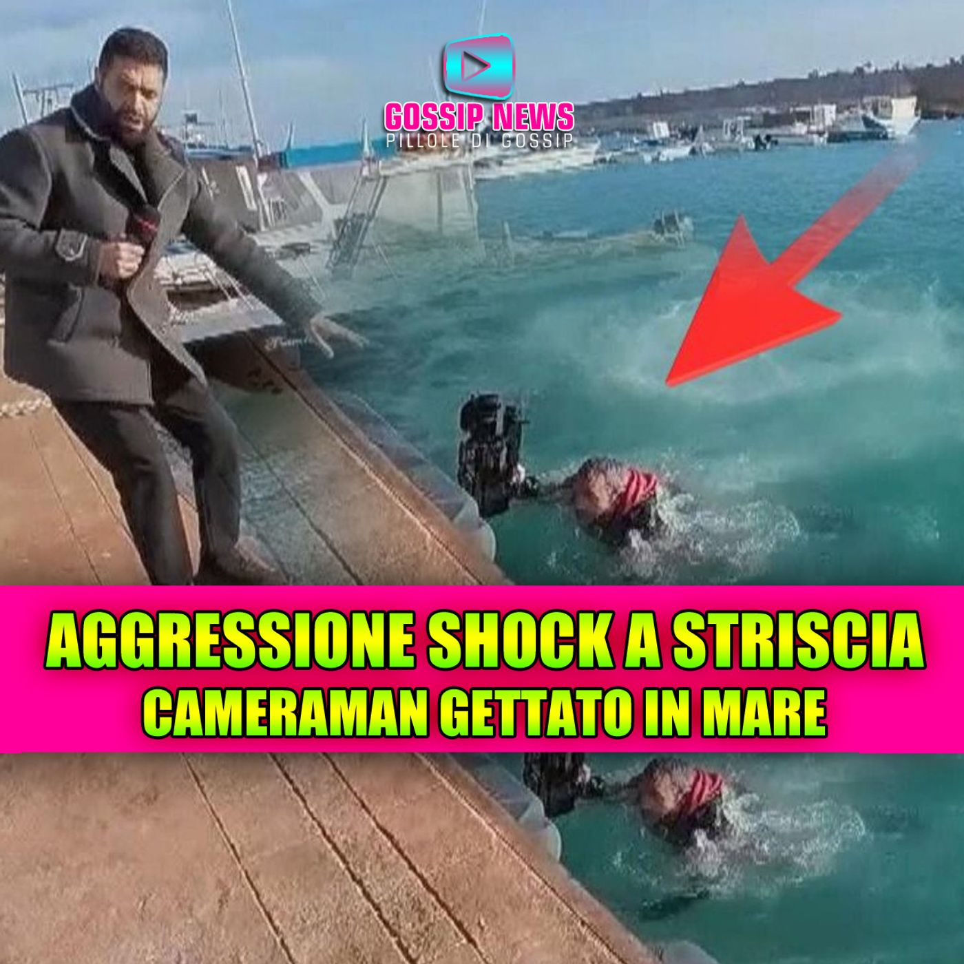 Aggressione a Striscia la notizia: inchiesta finisce nel caos