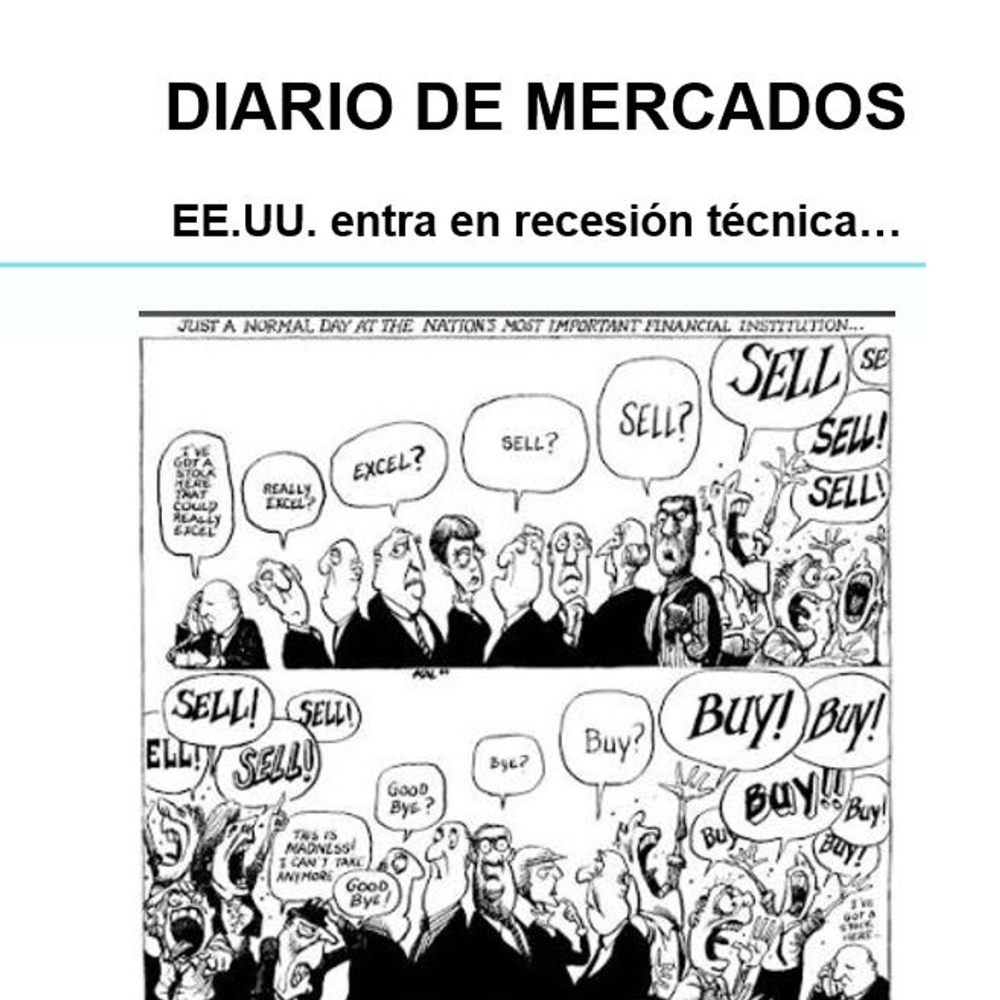 PODCAST DIARIO DE MERCADOS Viernes 29 Julio episode artwork