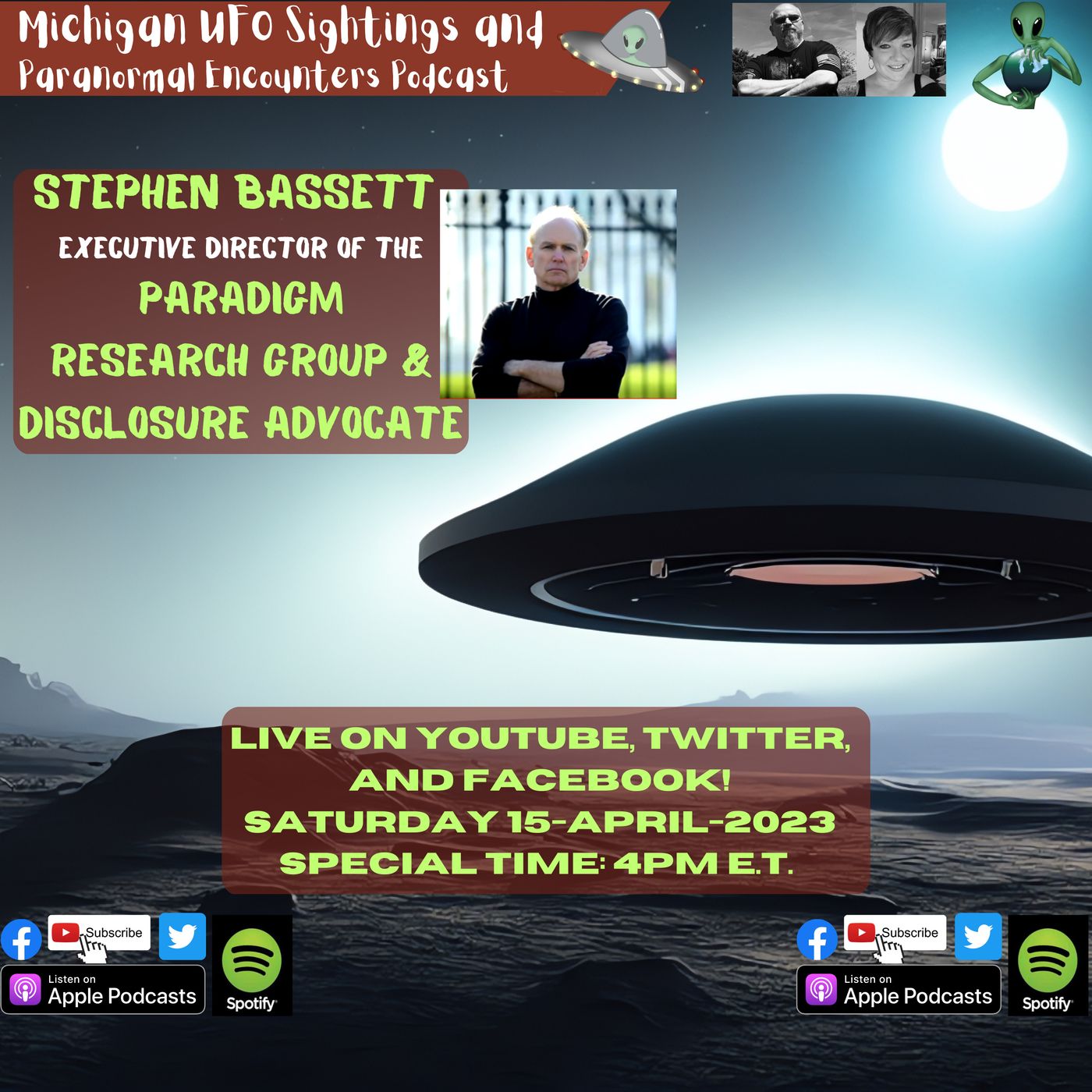 Michigan UFO Sightings And Paranormal Encounters Podcast