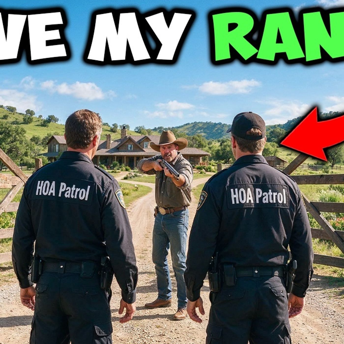 HOA Sent “Officers” to my Texas Ranch.. I Answered with my Shotgun! r/UhOhConsequences episode artwork