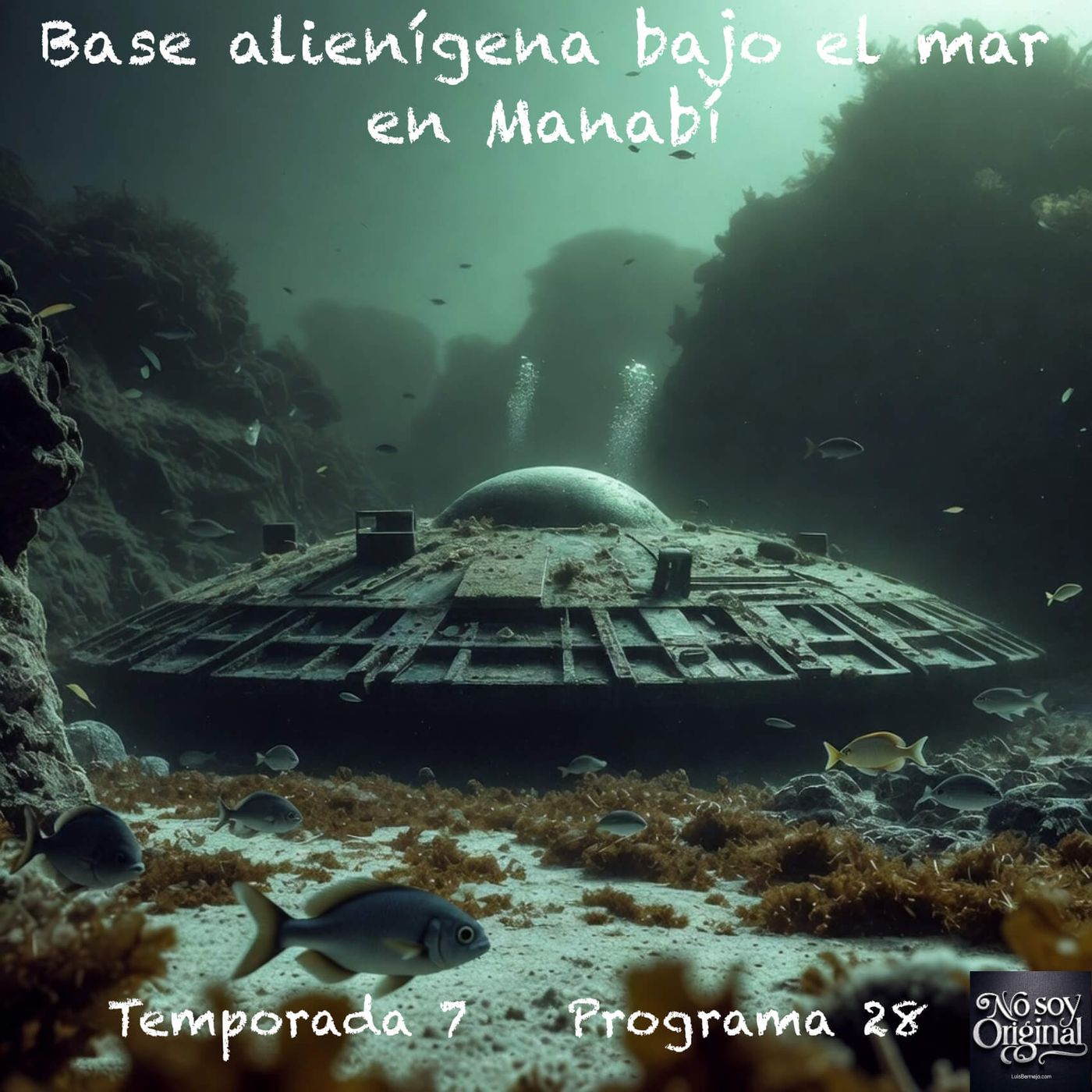Base alienígena bajo el mar en Manabí