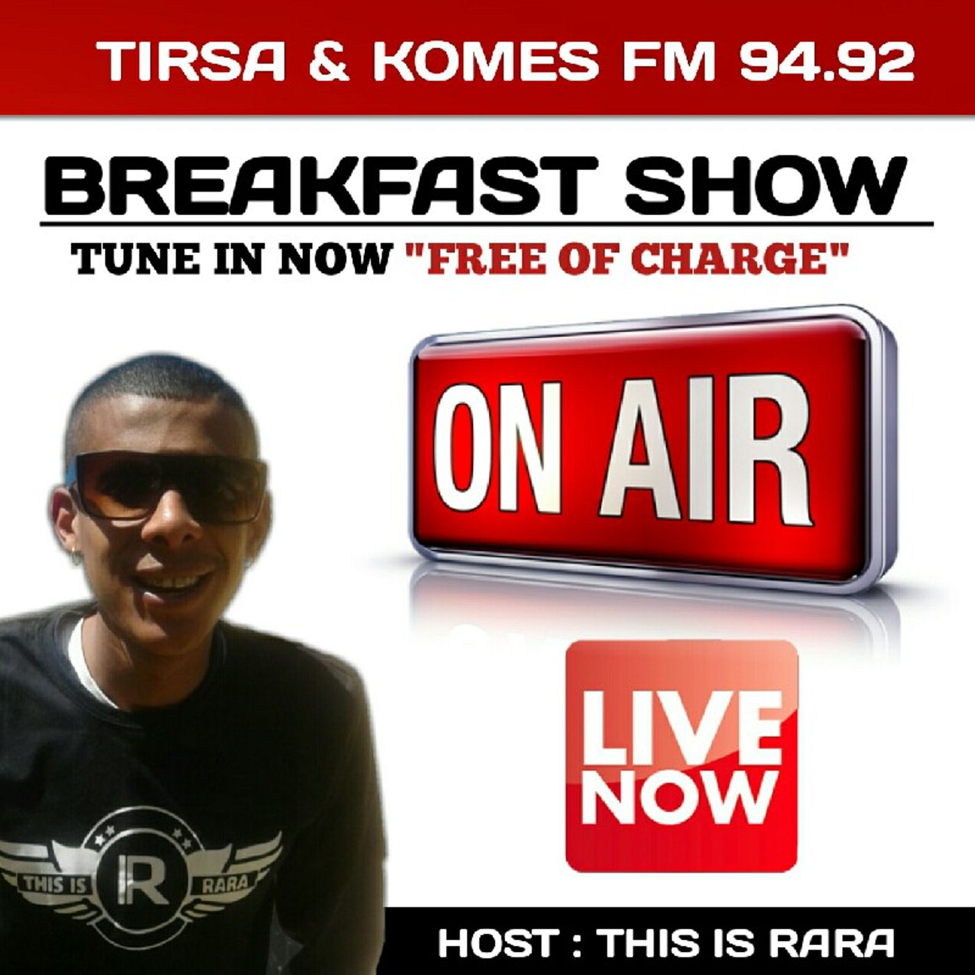#TIRSA & KOMES 94.92 FM\'s show