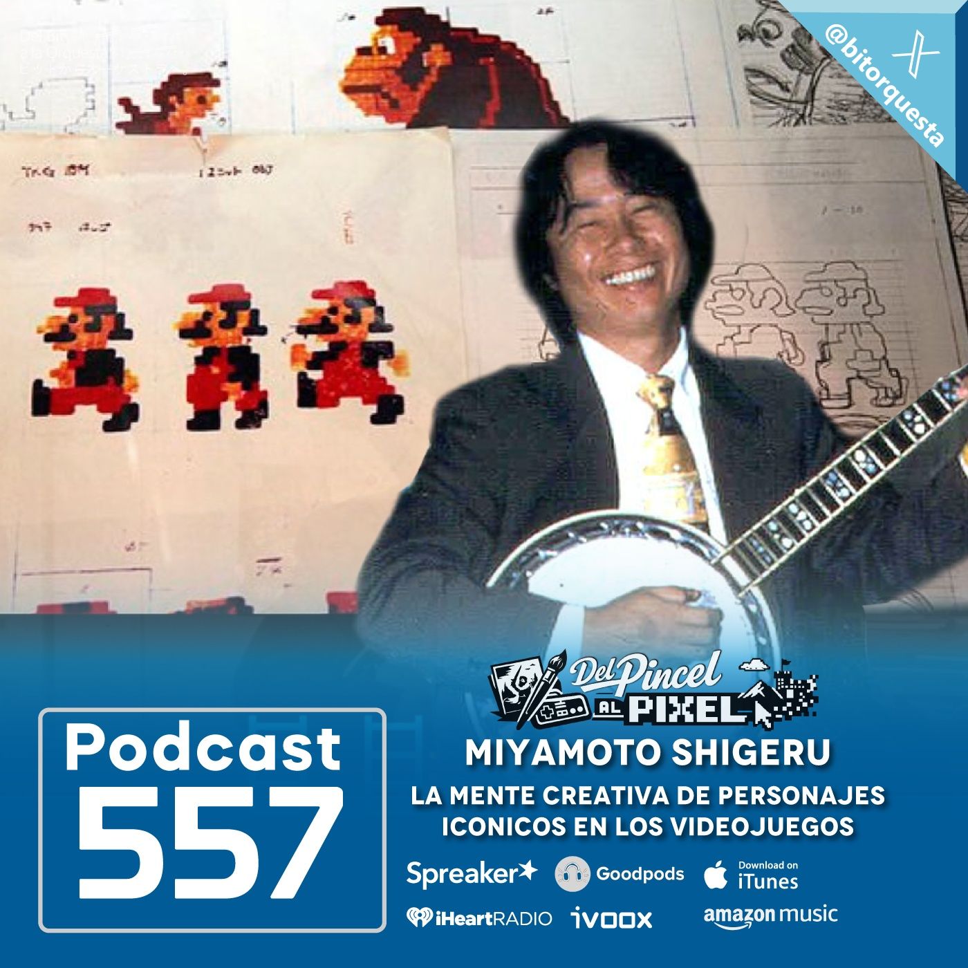 557 - Miyamoto Shigeru, Del Pincel al Pixel #5 episode artwork