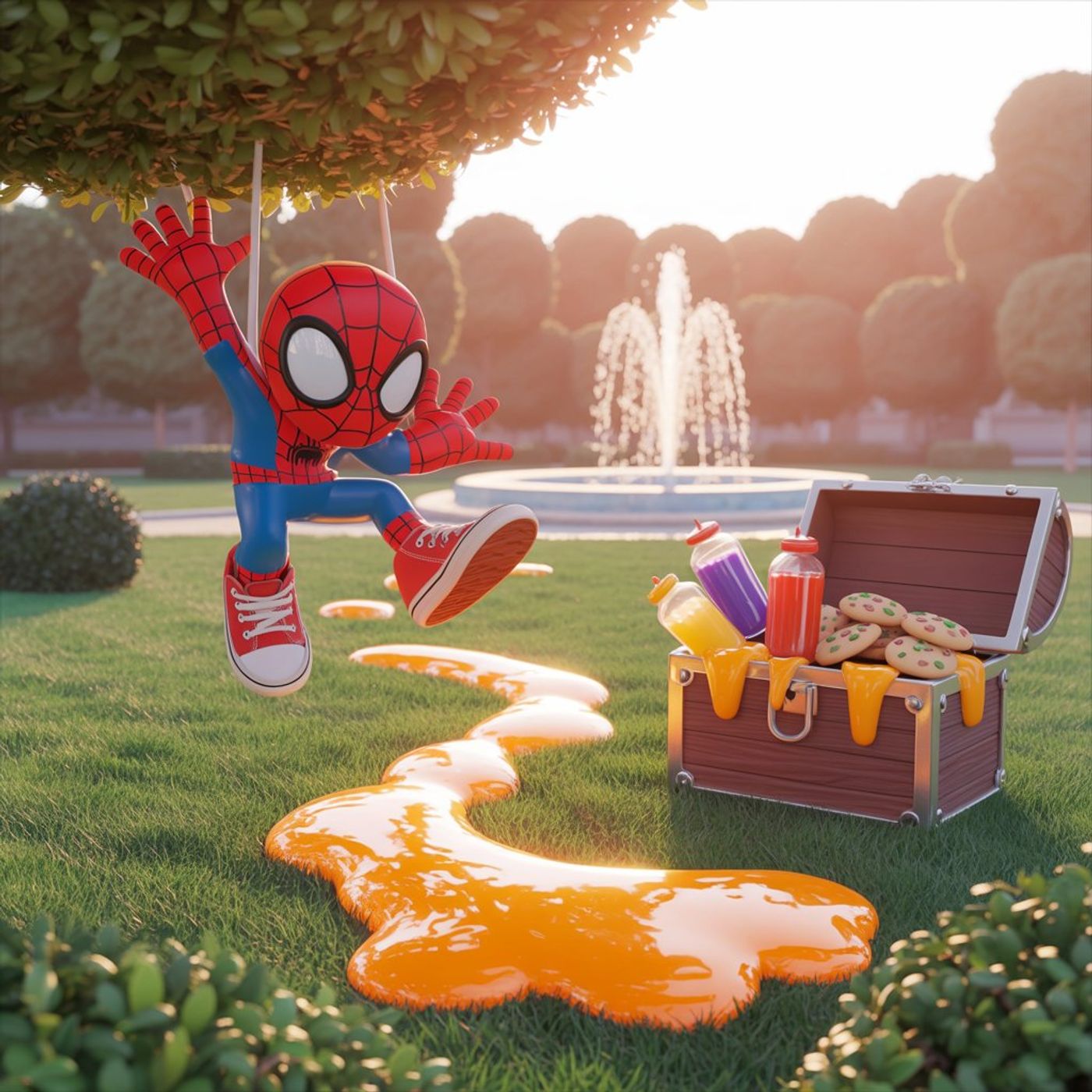 👟Spidey y el zapato perdido del parque🎯 | Audiocuentos
