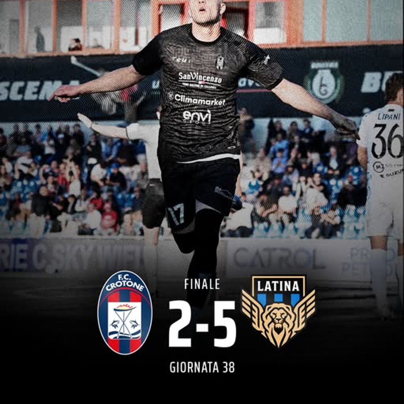 3123 - M91CROTONE 2: Antonio Milano - Post 38° T. C G. C CROTONE 2 LATINA 5 episode artwork