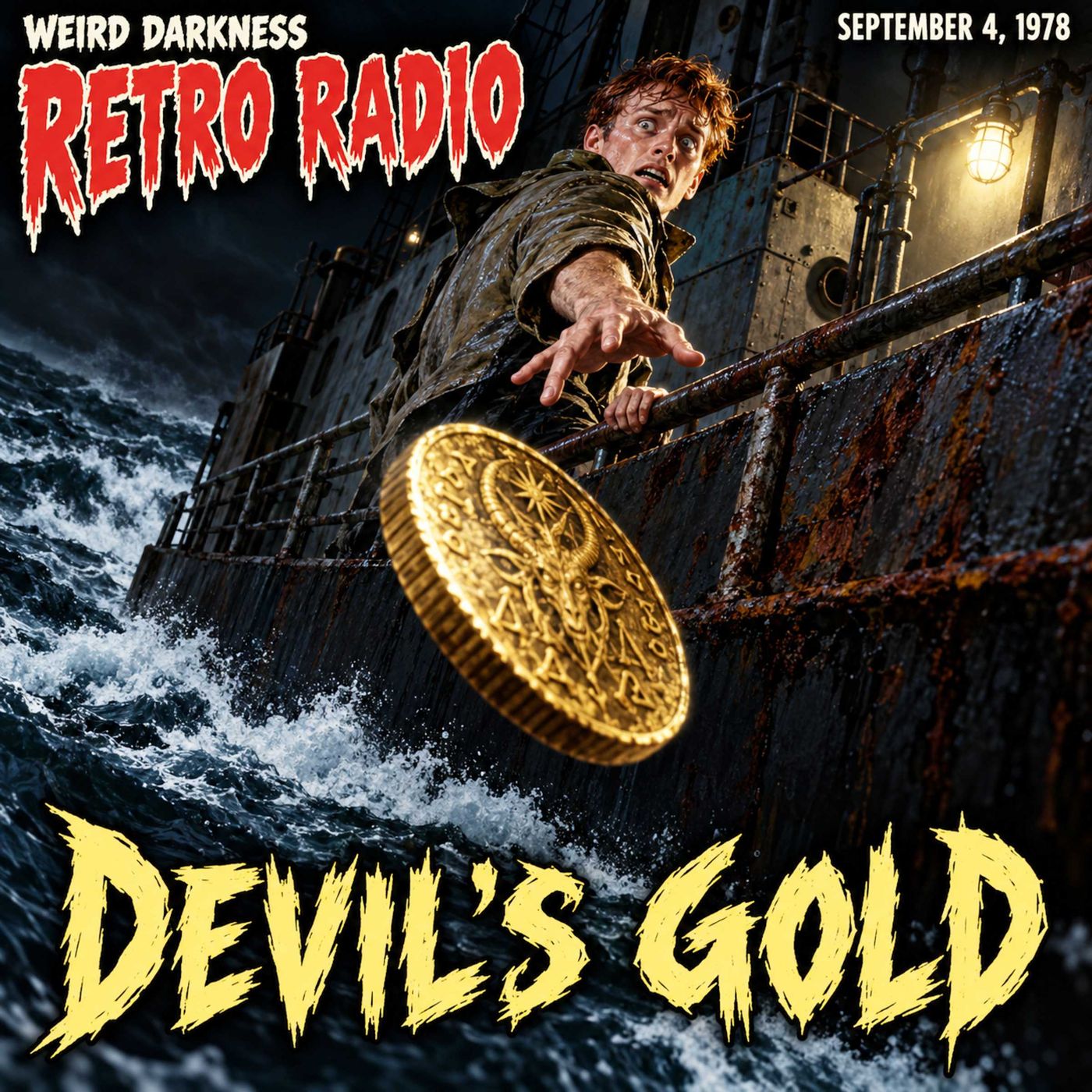 DEVIL’s GOLD: A Coin That Always Comes Back Puts A Sailor On Trial For Murder | #RetroRadio