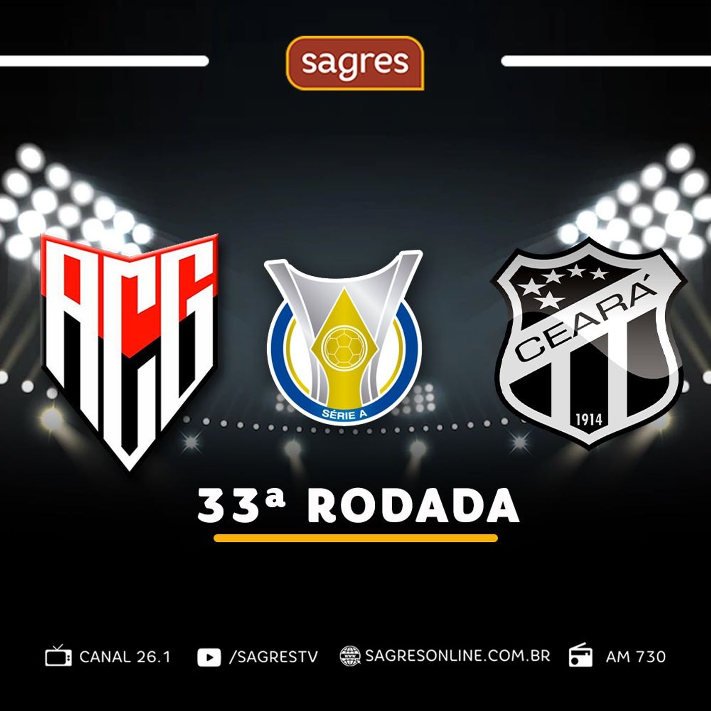 Série A 2022 - 33ª rodada - Atlético-GO 1-0 Ceará, com Jaime Ramos episode artwork