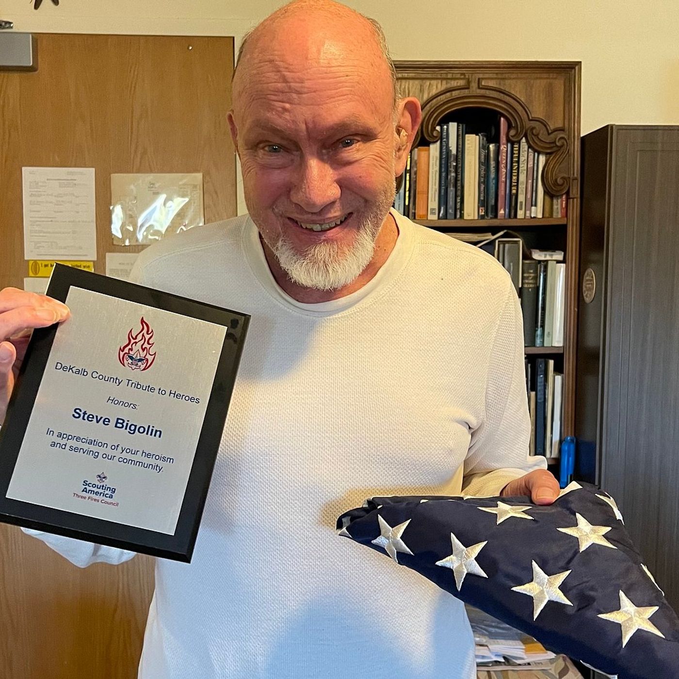 DeKalb man recognized for his efforts to share, preserve local history episode artwork