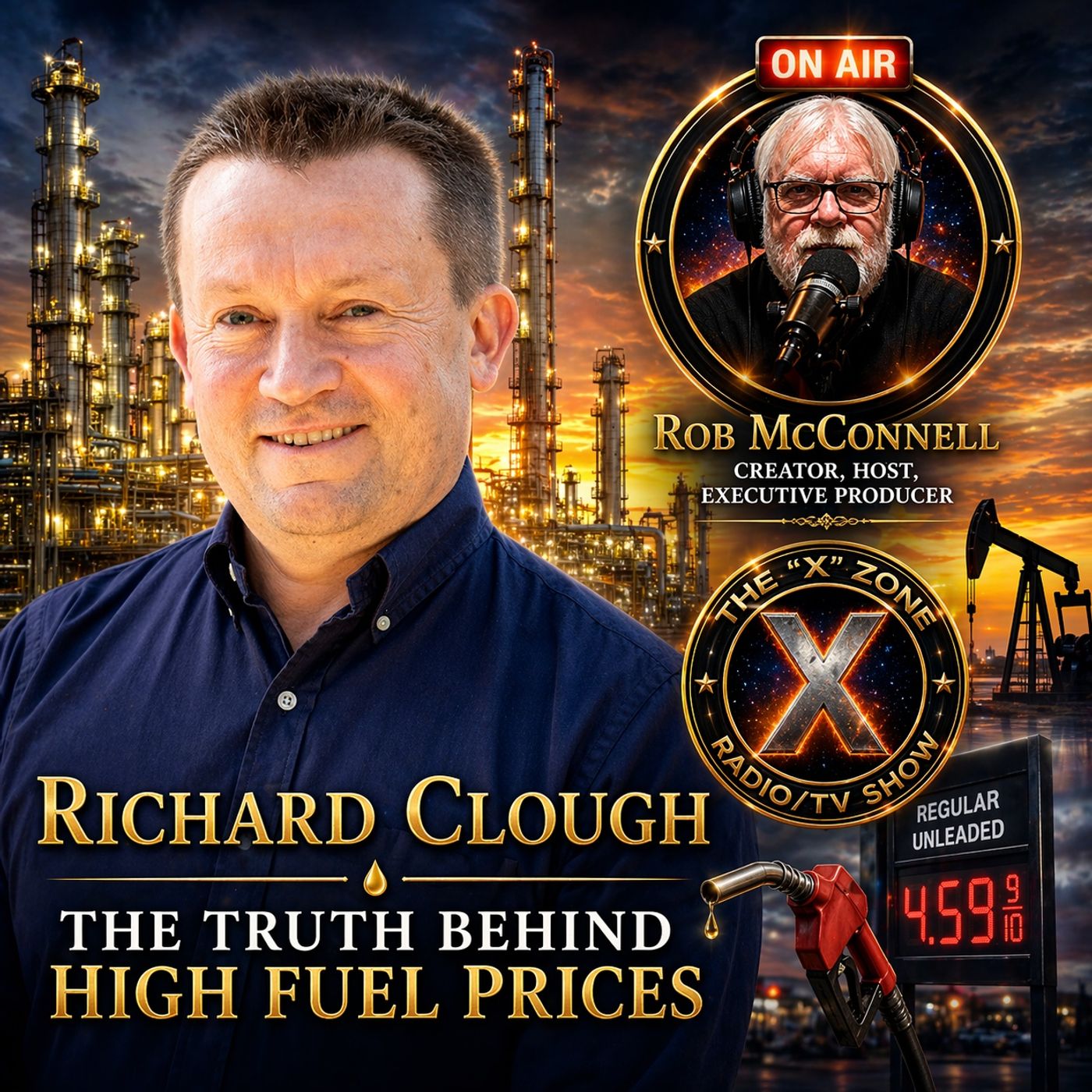 Rob McConnell Interviews - RICHARD CLOUGH - The Truth Behind High Fuel Prices
