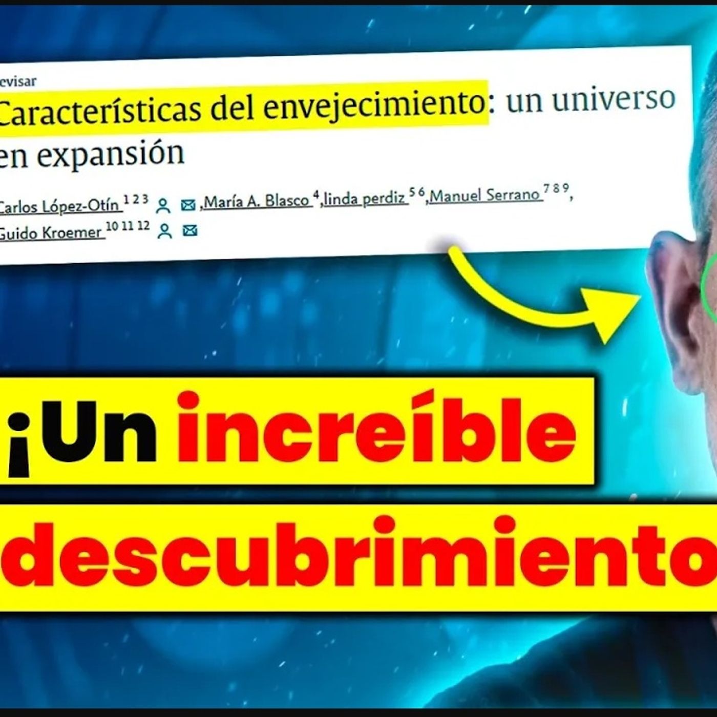 ¡SORPRENDENTE!👩‍⚕️REVELADAS las ÚNICAS 12 CAUSAS del ENVEJECIMIENTO