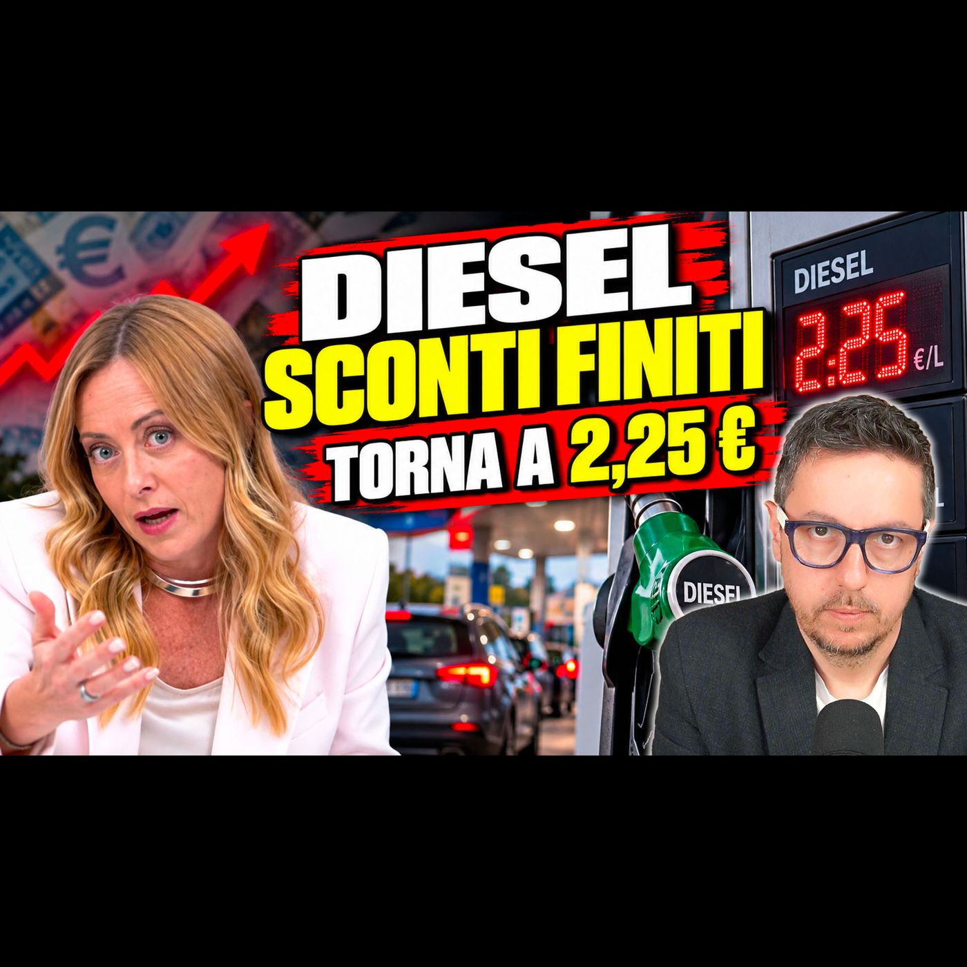 NIENTE DECRETO, STOP AGLI SCONTI SUL DIESEL | GASOLIO A 2,25 €/L episode artwork