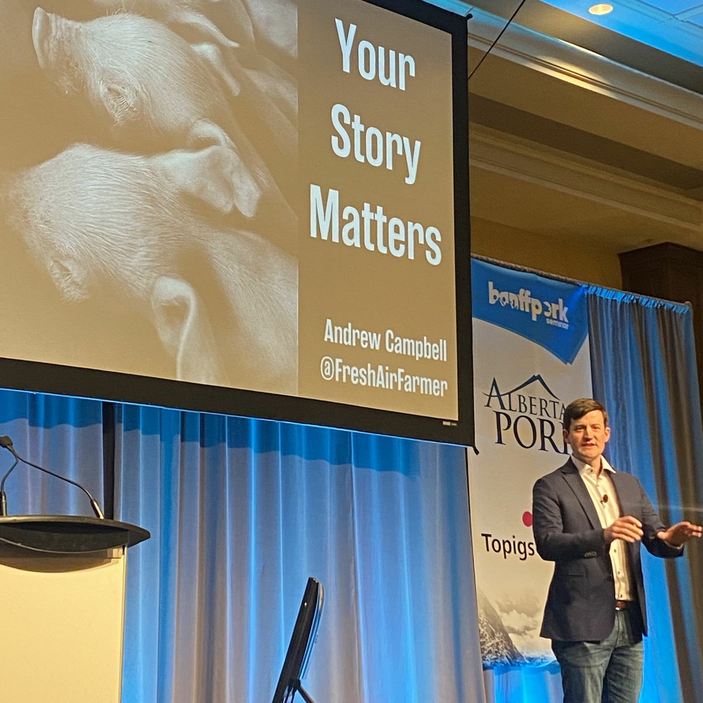 Your story matters, Fresh Air Farmer urges others to share their farm story episode artwork
