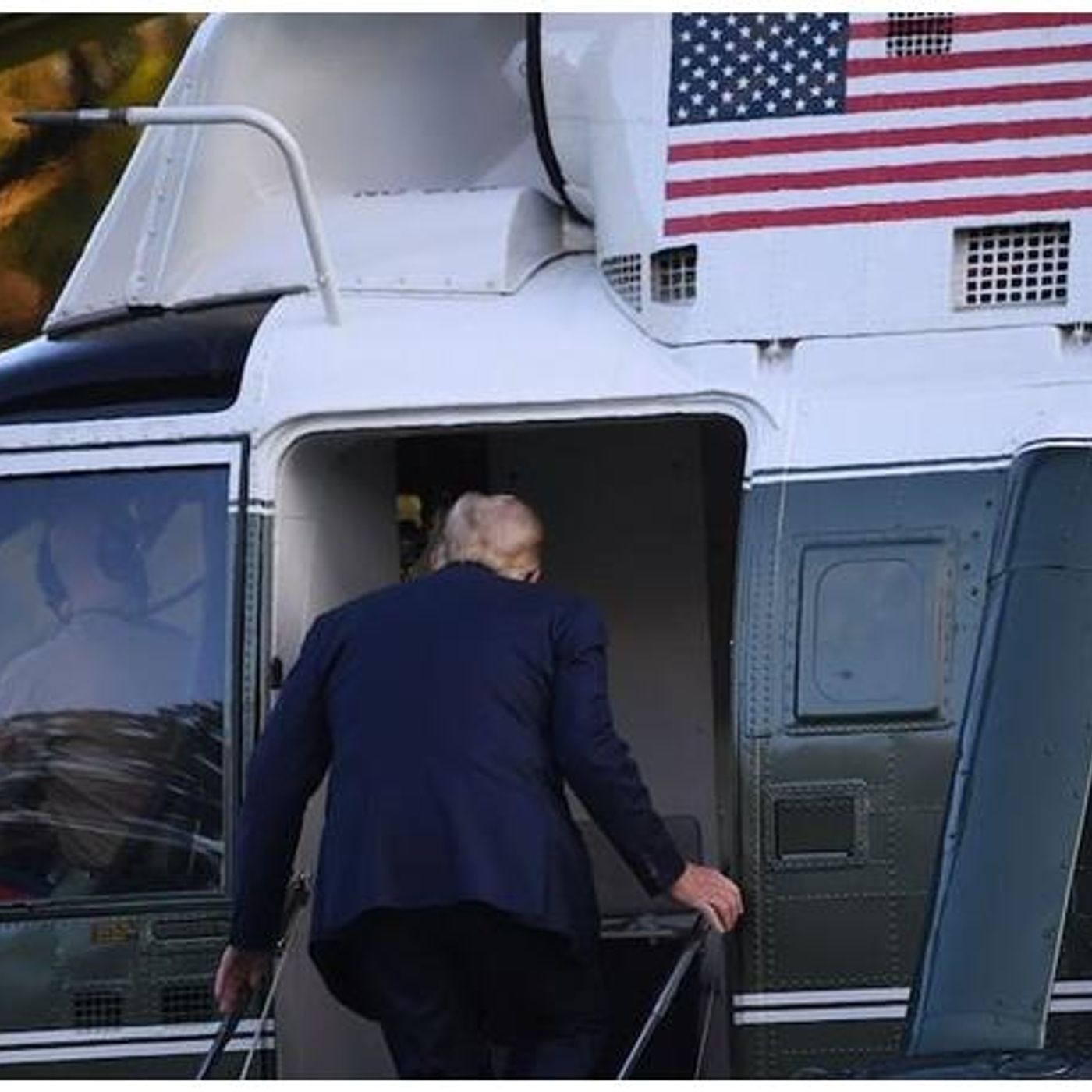 President Trump contracts hoax known as the coronavirus and is sent to hospital episode artwork