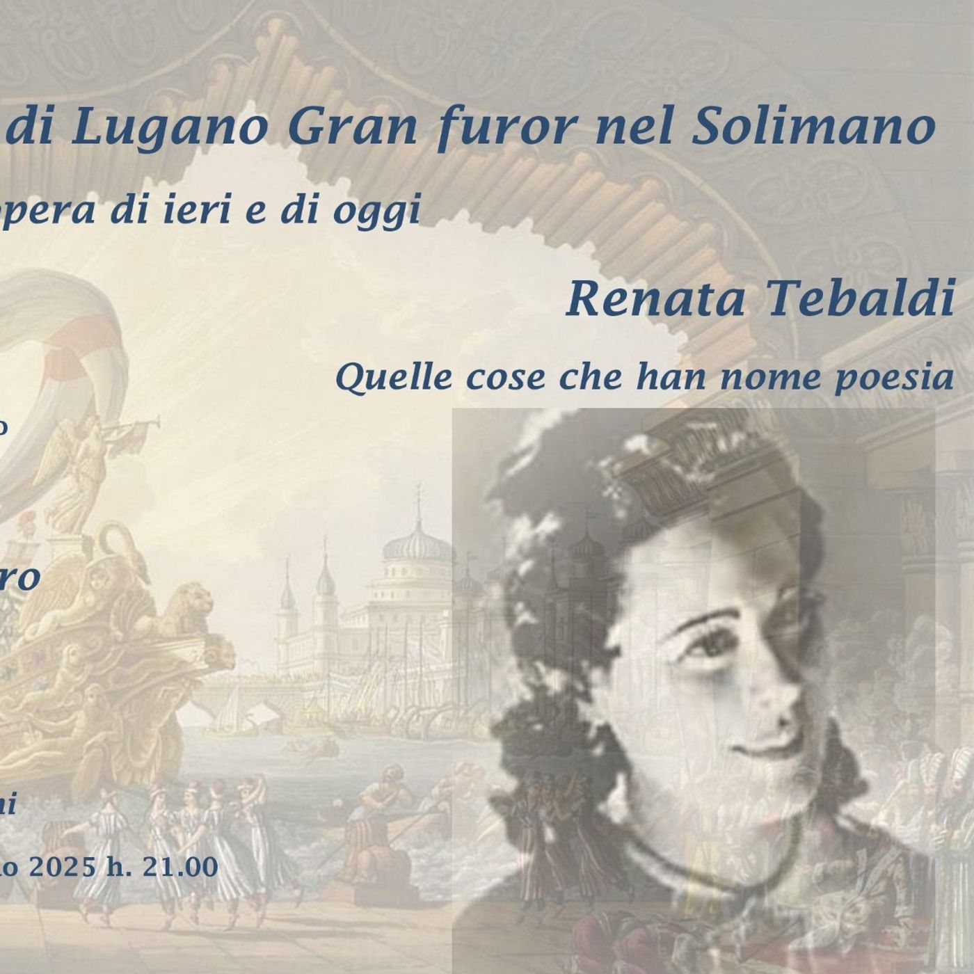 Sul Teatro di Lugano gran furor nel Solimano - Renata Tebaldi episode artwork