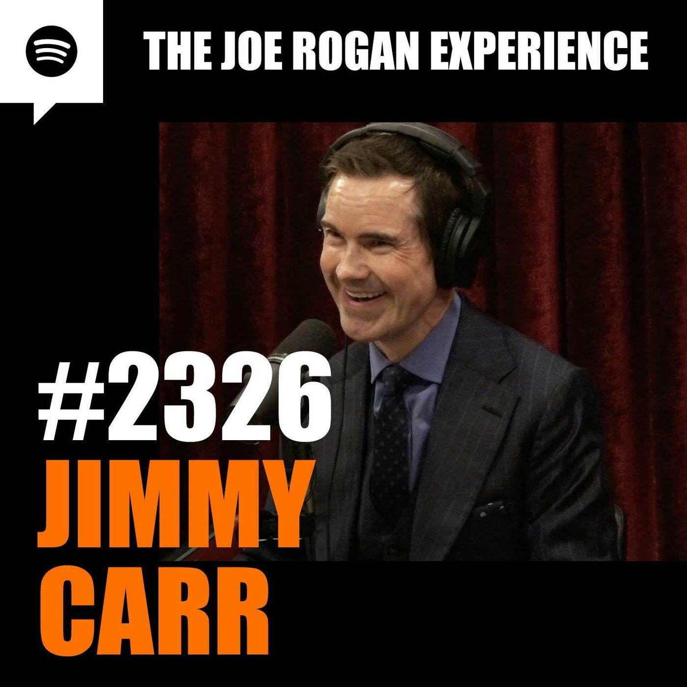 Joe Rogan Experience #2326 - Jimmy Carr episode artwork