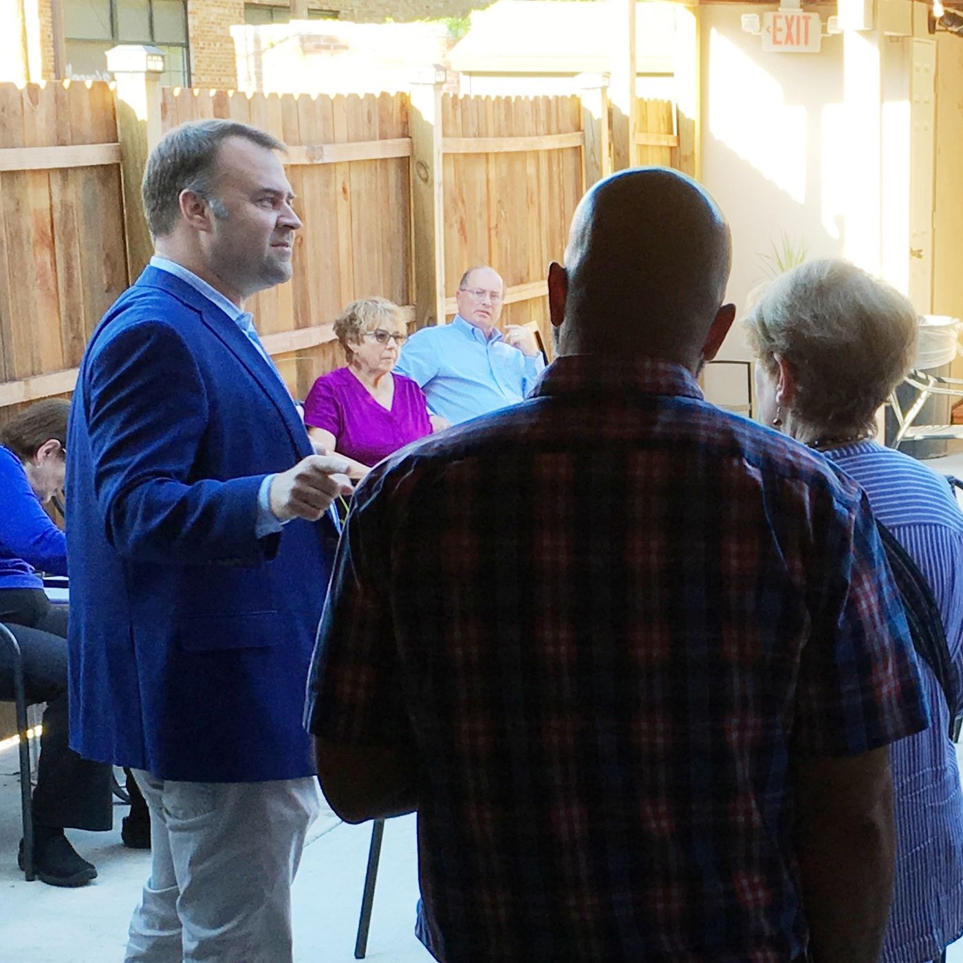 2019 06-25 David Pepper, the chair of Ohio Democratic party, visited Chillicothe