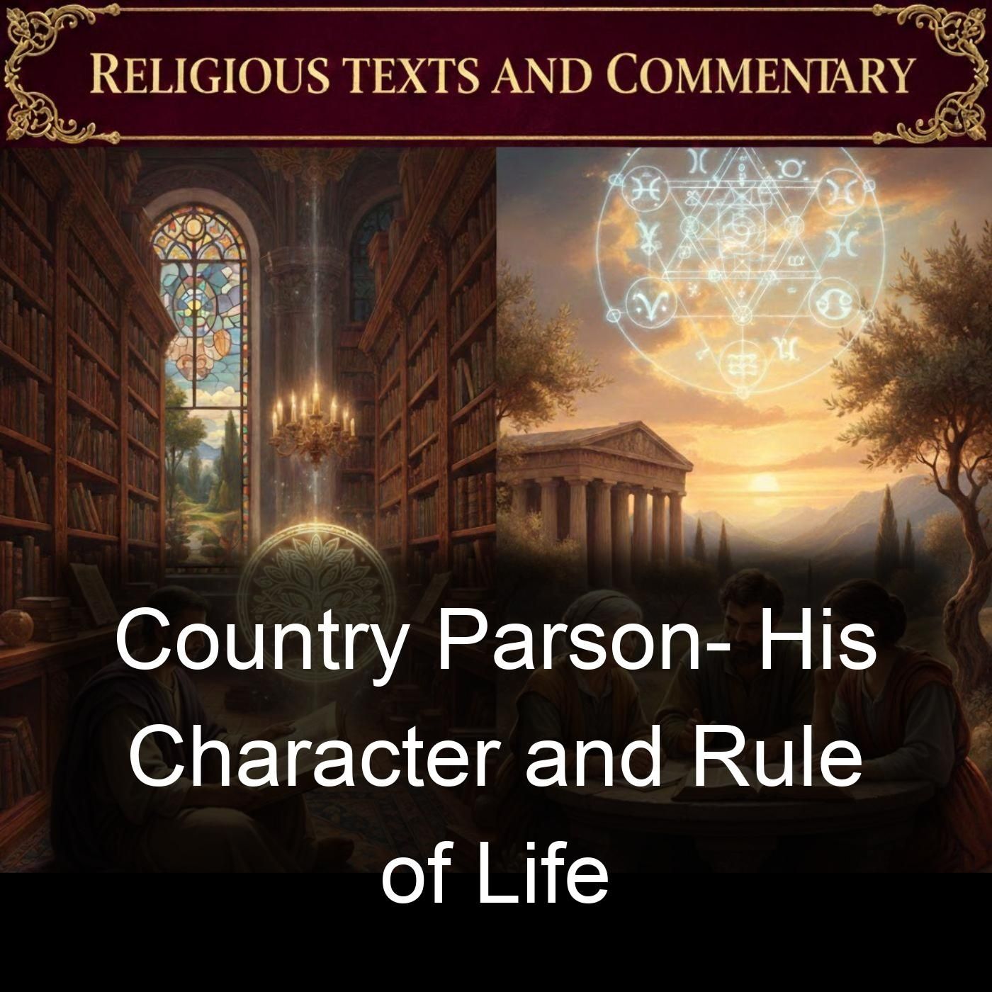 Country Parson- His Character and Rule of Life cover art