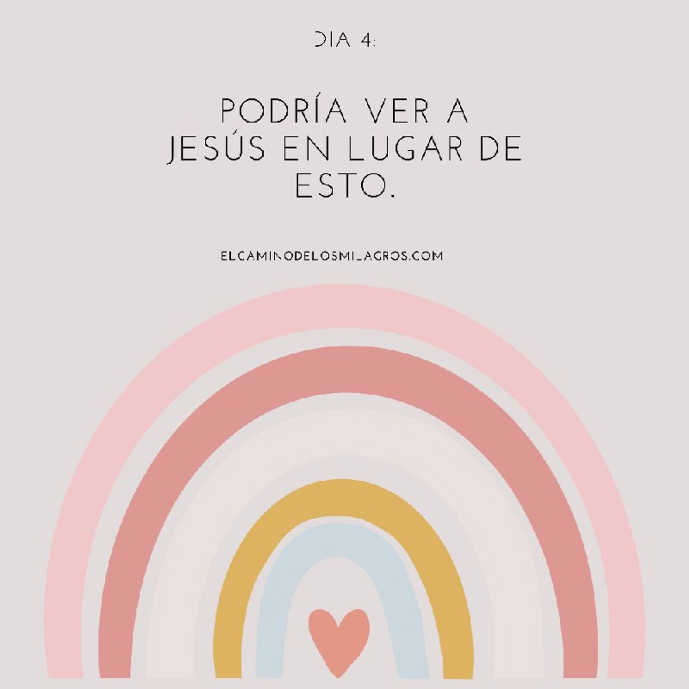 Cada día, un milagro.