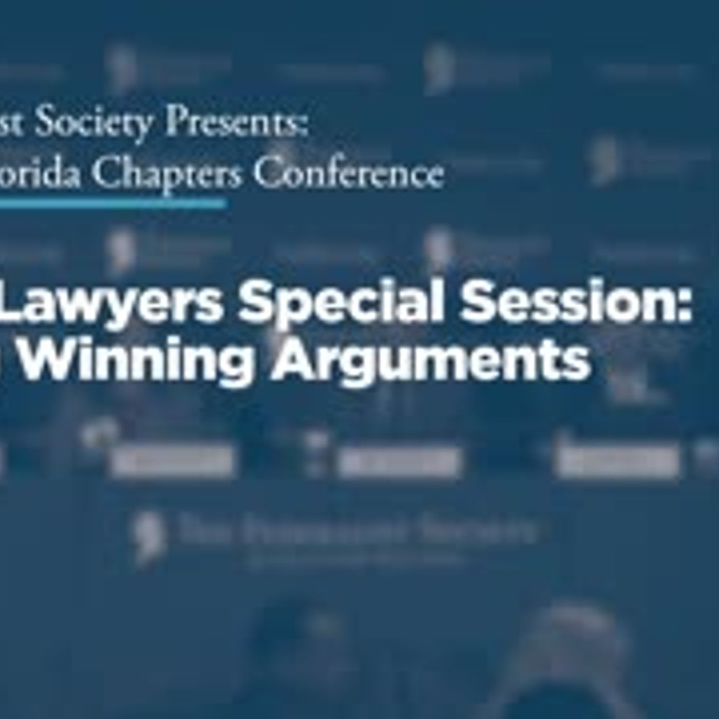Young Lawyers Special Session: Making Winning Arguments