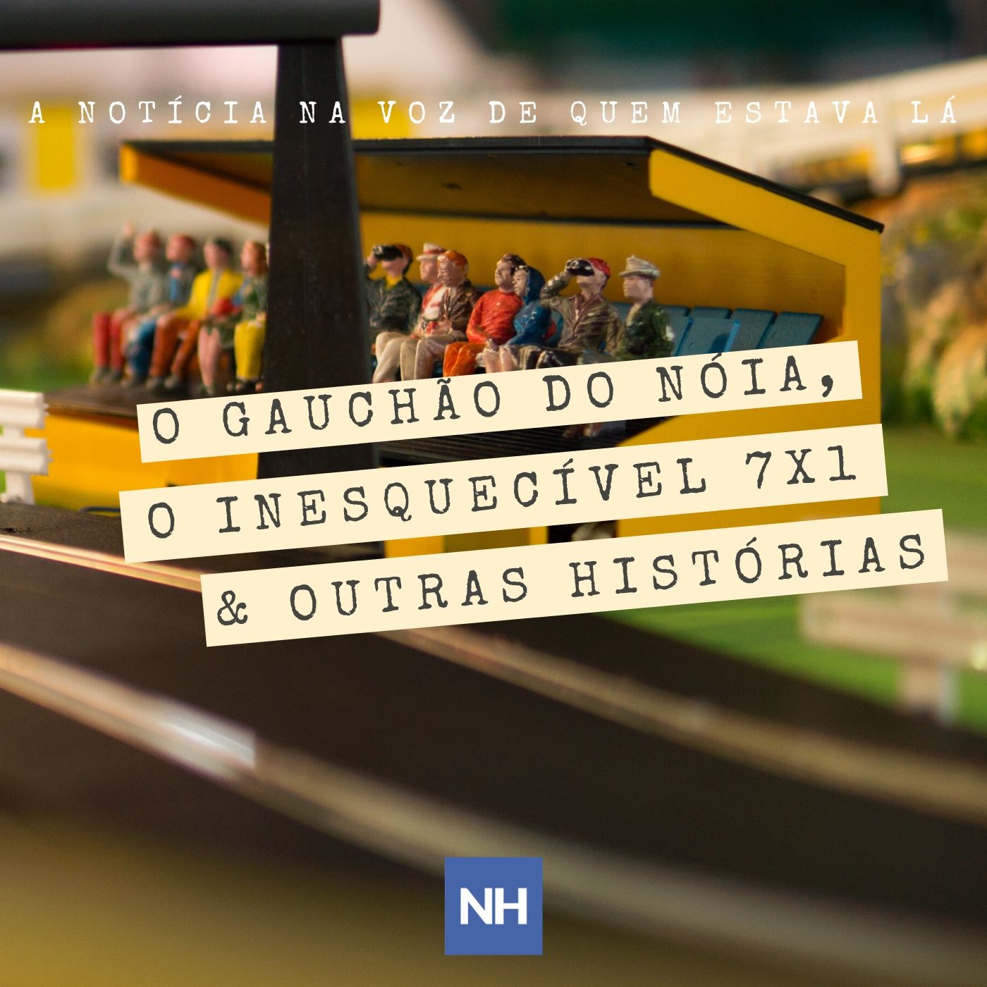 A notícia na voz de quem estava lá