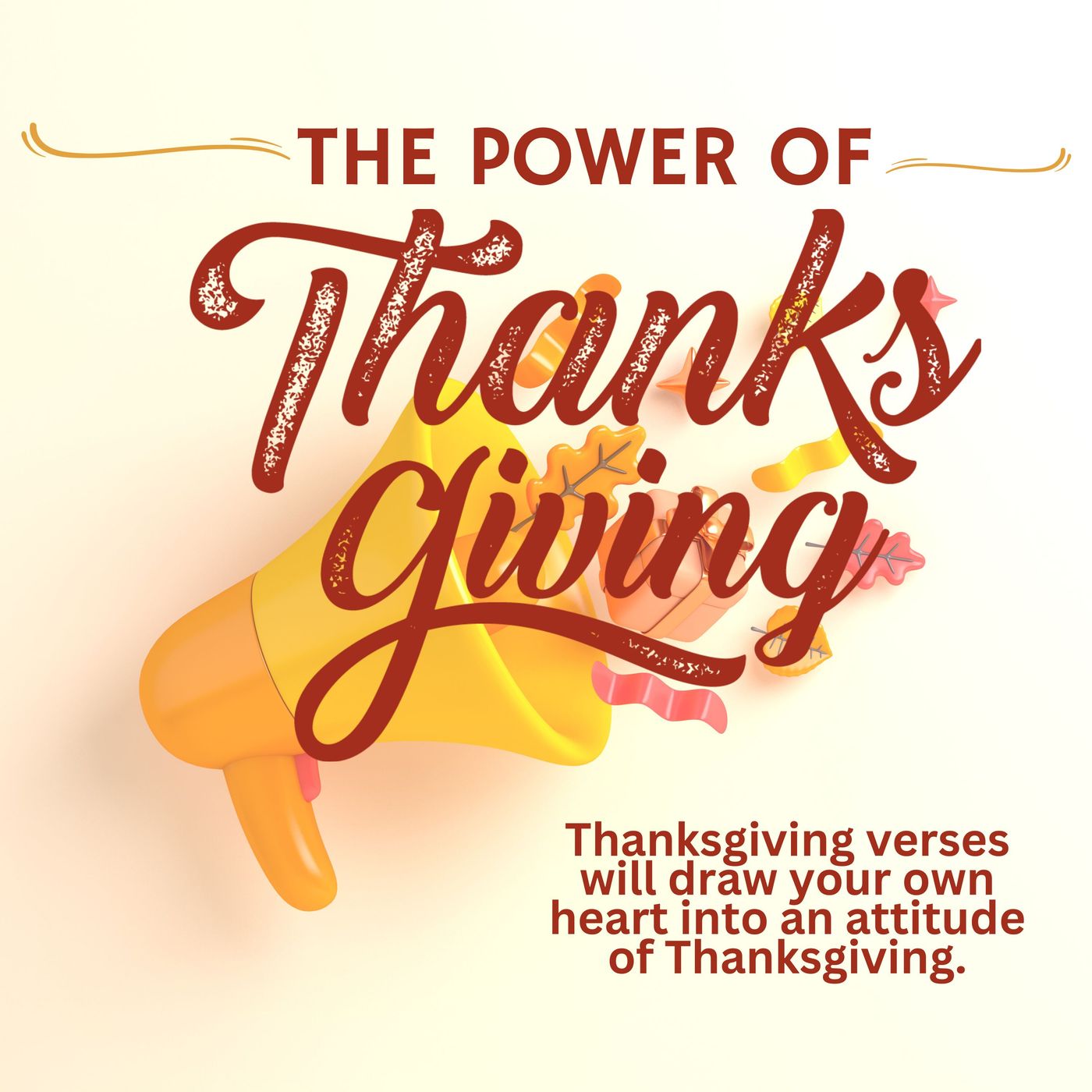 The Power of Thanks Giving [Morning Devo] episode artwork