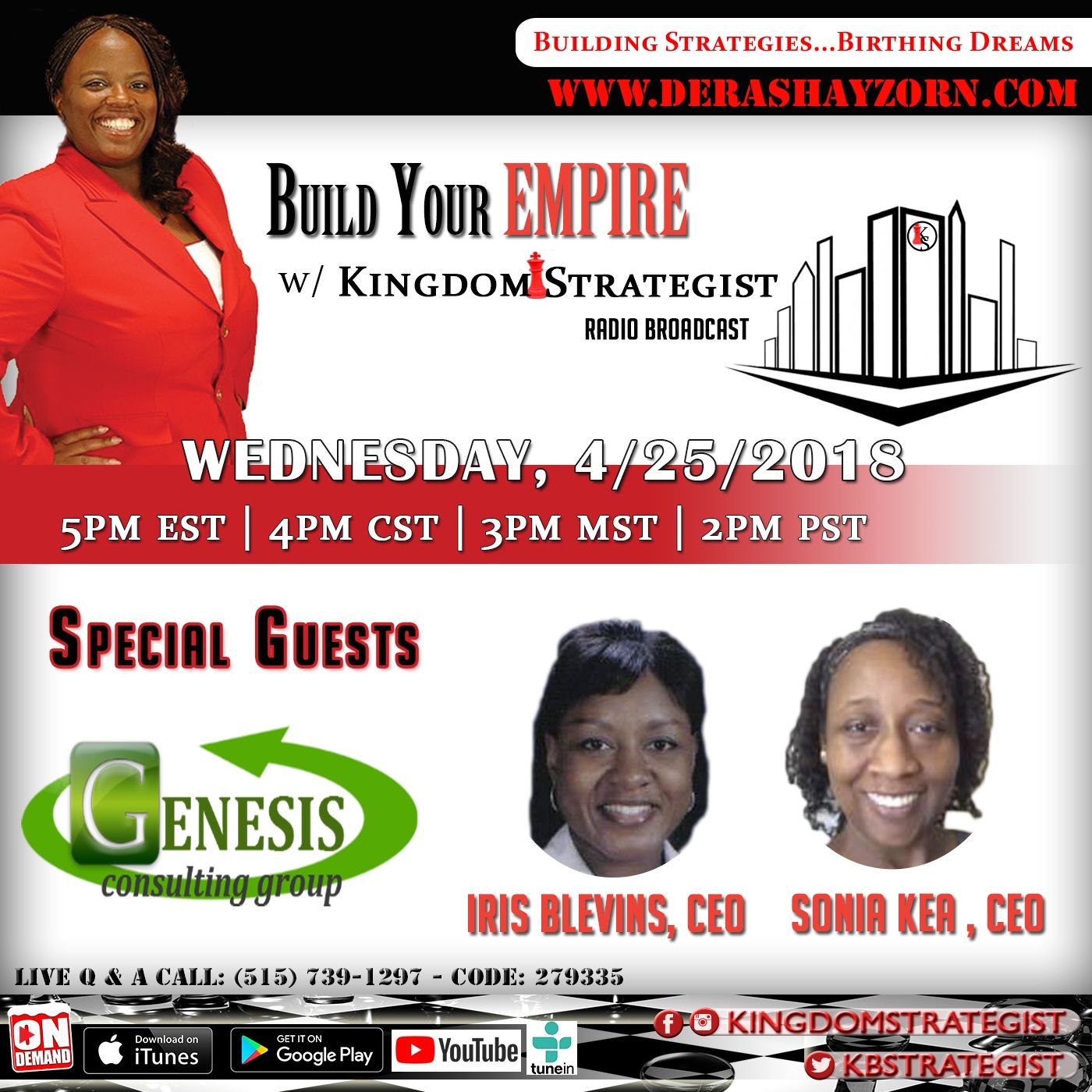 Build Your Empire welcomes Genesis Consulting Group, LLC, l episode artwork