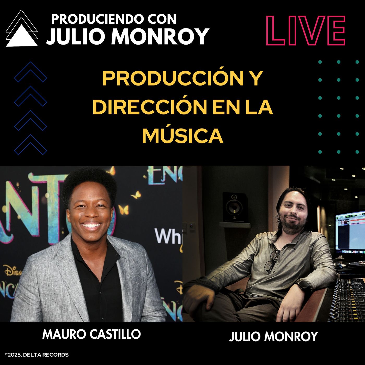 Producción y dirección en la música - Conversamos con Mauro Castillo episode artwork