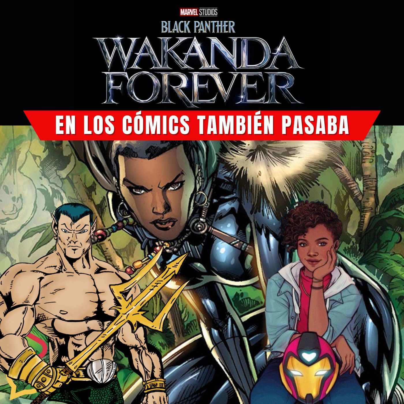 Black Panther 2: Wakanda Forever - ¿Cómo es la historia en los cómics de Marvel? episode artwork